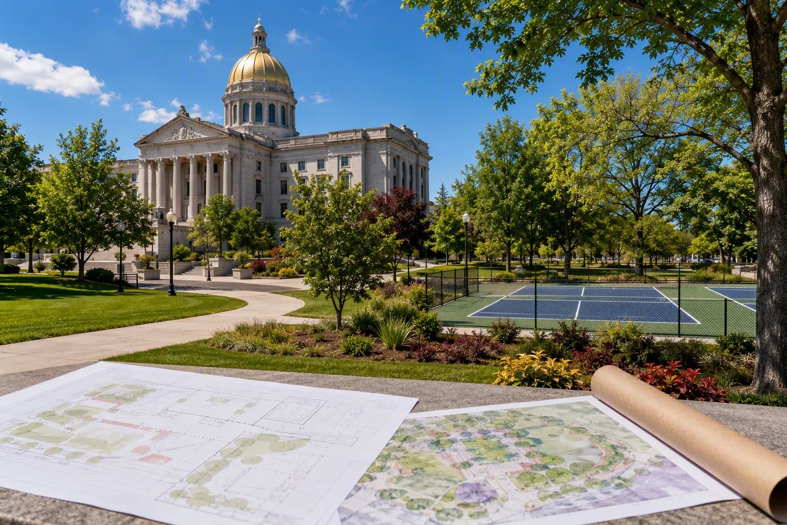 Parks Master Plan - illustration, Jake Team LLC