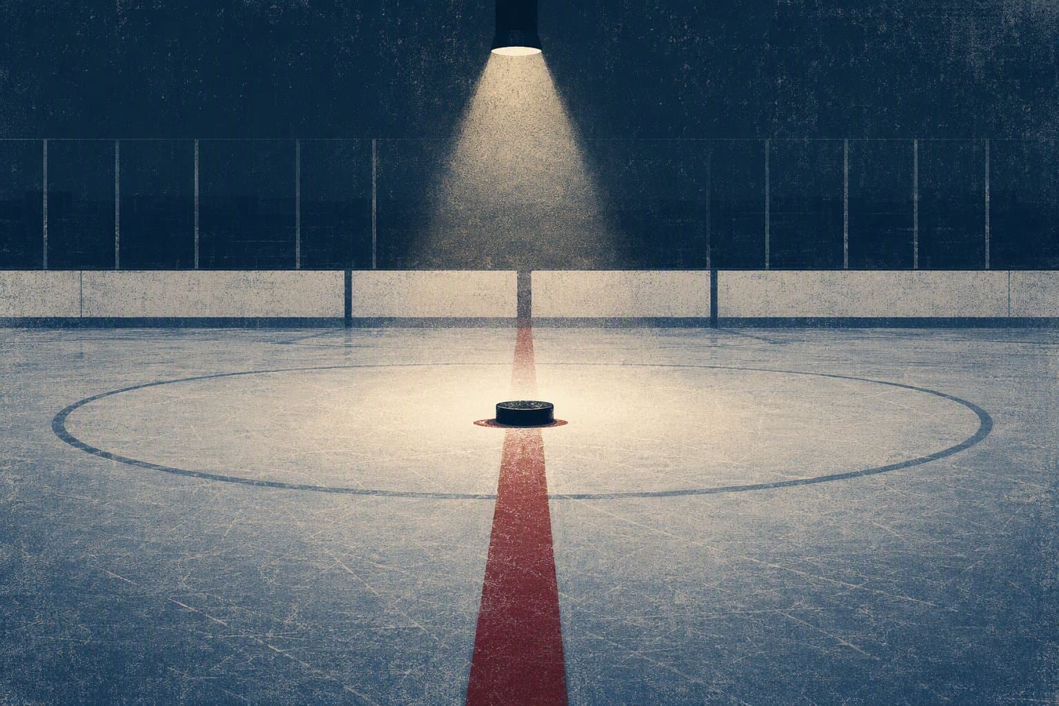 Hockey Shootout - illustration, Jake Team LLC
