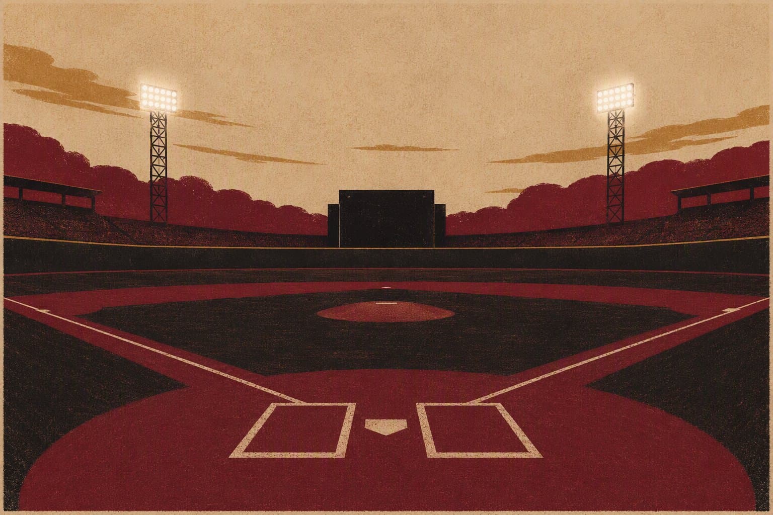 baseball shutout - illustration, Jake Team LLC