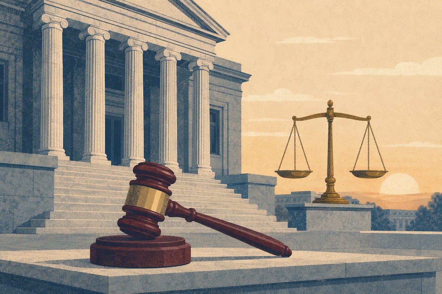 Federal Court Reassignment - illustration, Jake Team LLC