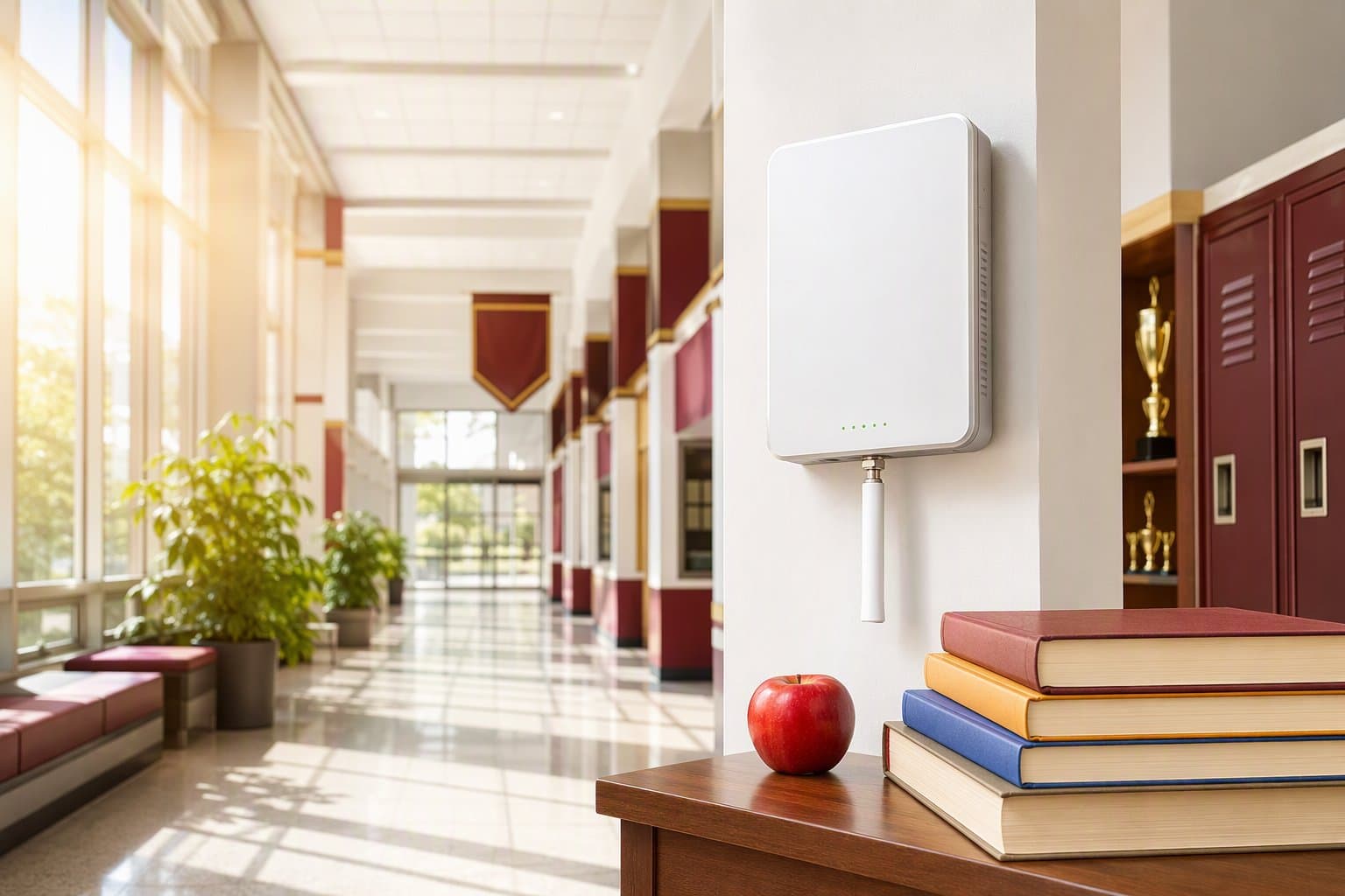 School Connectivity - illustration, Jake Team LLC