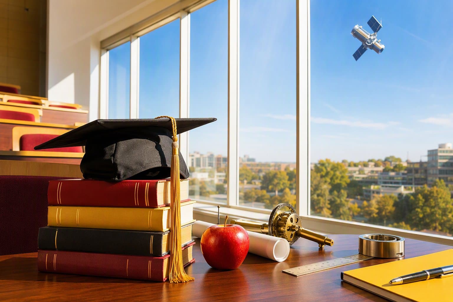 space engineering degree - illustration, Jake Team LLC