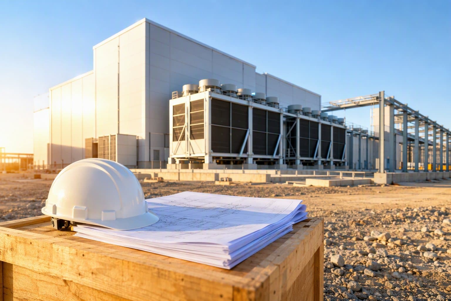 Data Center Construction - illustration, Jake Team LLC