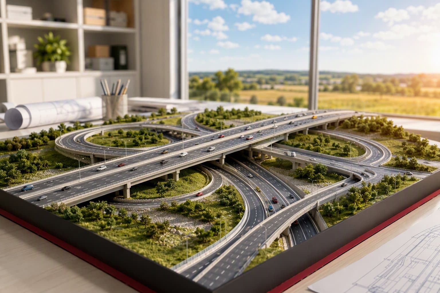 Highway widening plan - illustration, Jake Team LLC