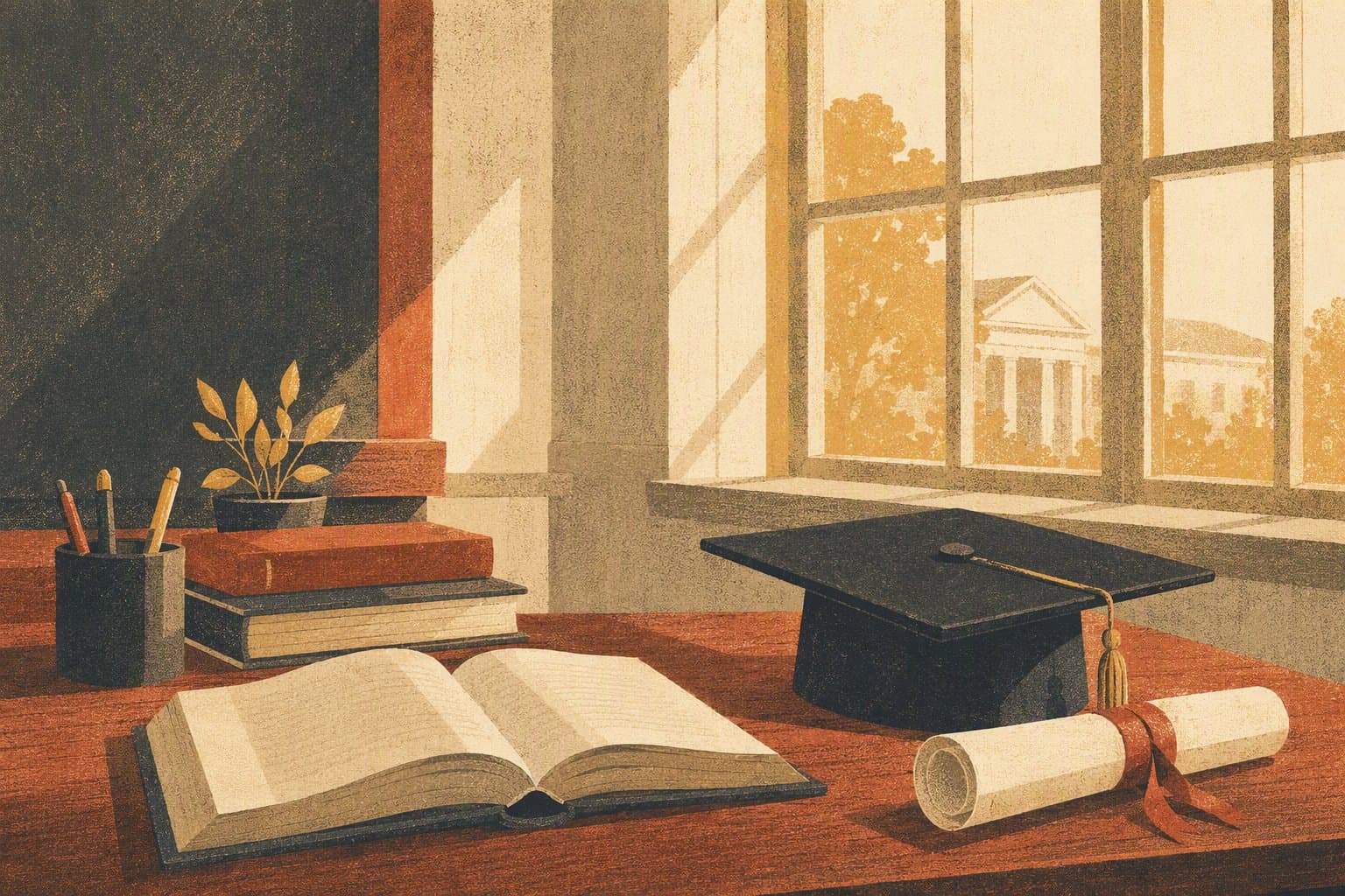 Early College - illustration, Jake Team LLC
