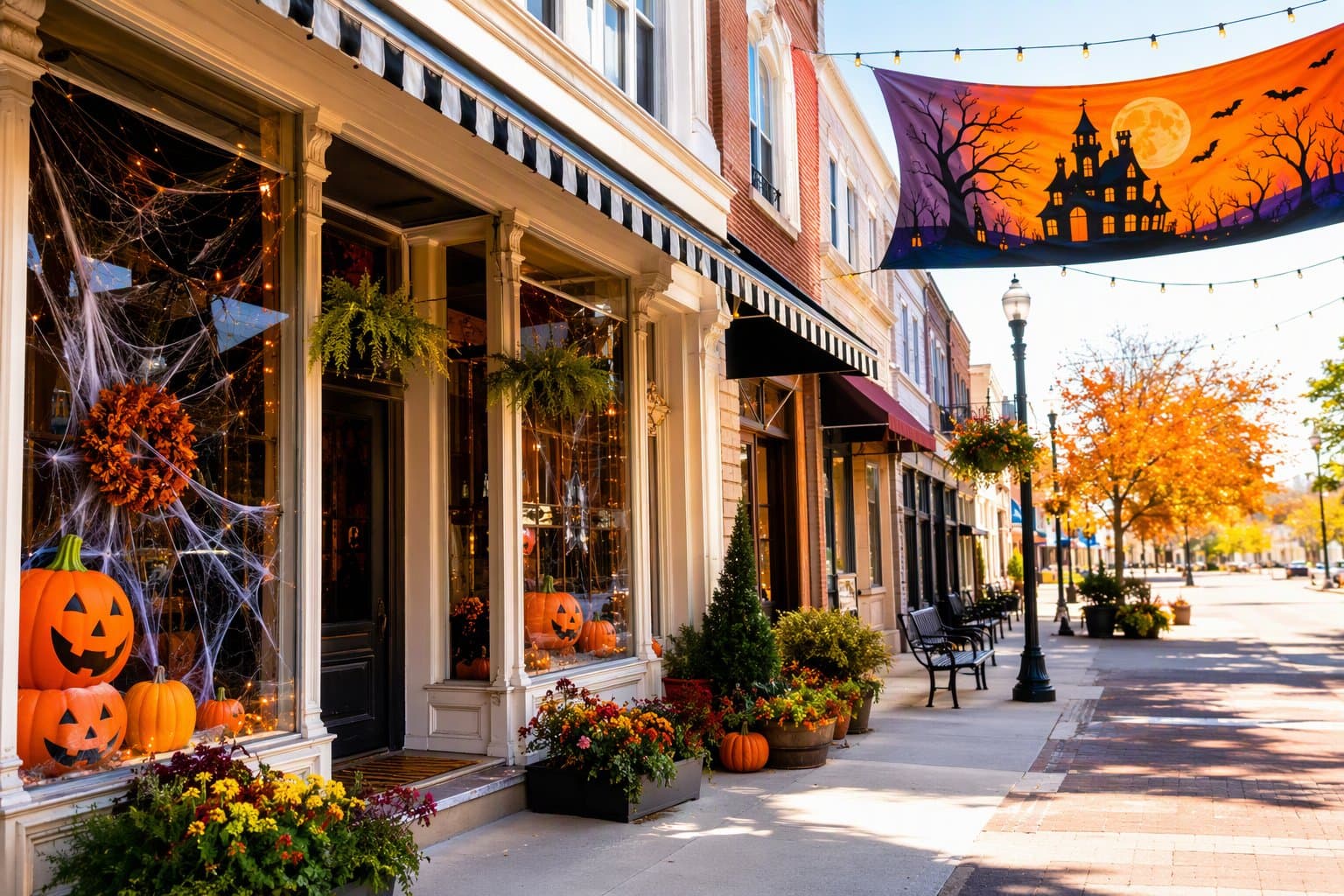 Downtown Halloween Festival - illustration, Jake Team LLC