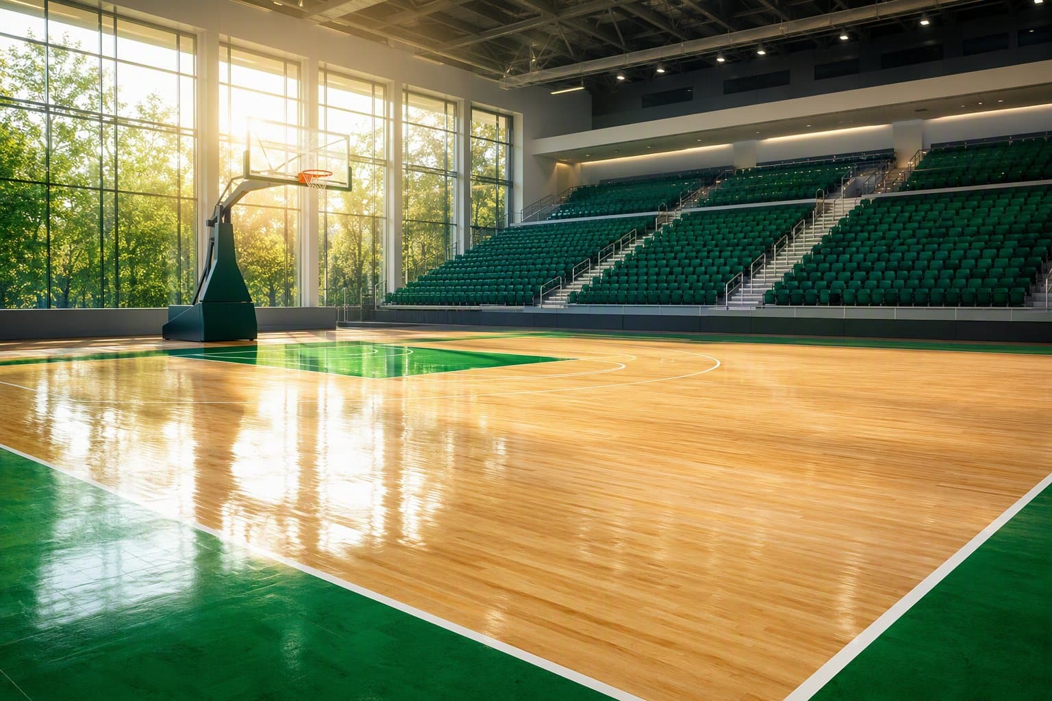 NBA Court - illustration, Jake Team LLC