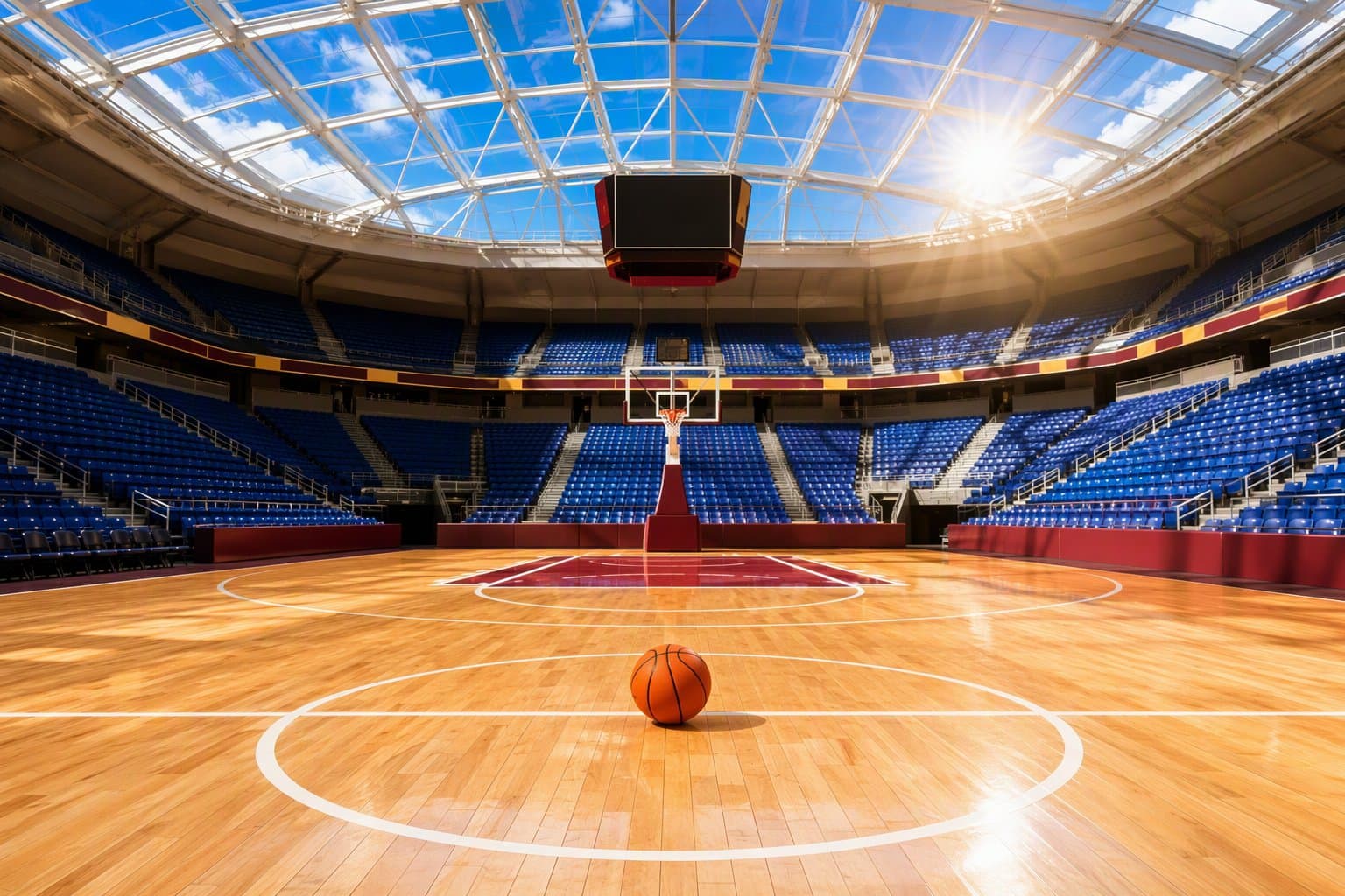 Basketball Home Opener - illustration, Jake Team LLC