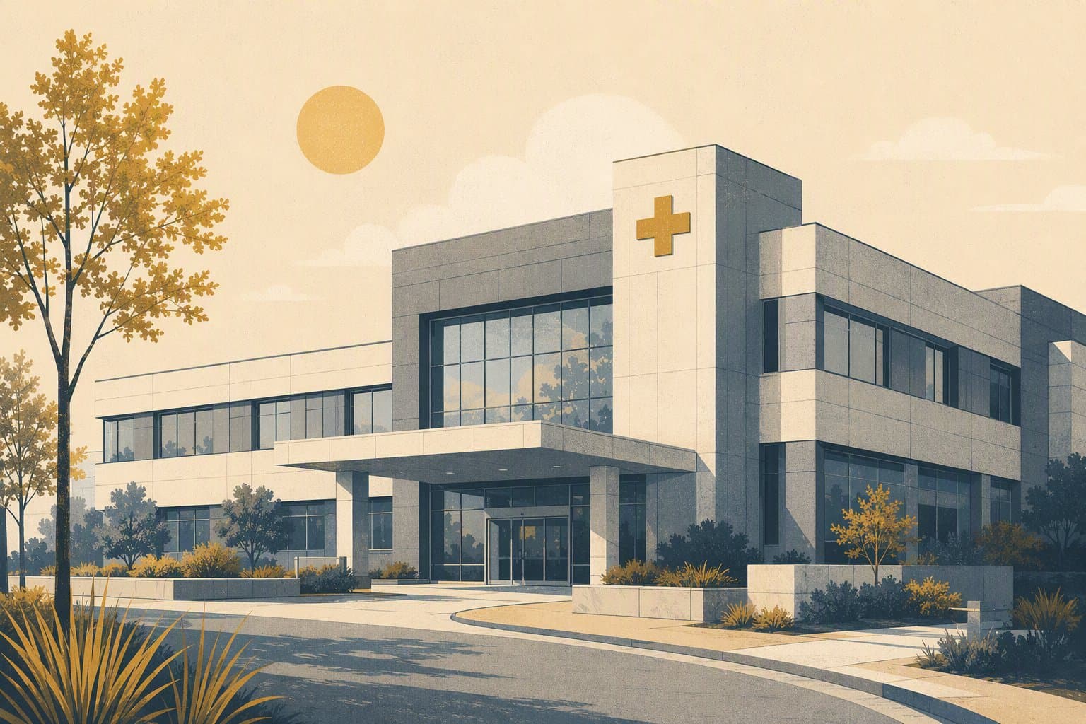 Healthcare expansion - illustration, Jake Team LLC