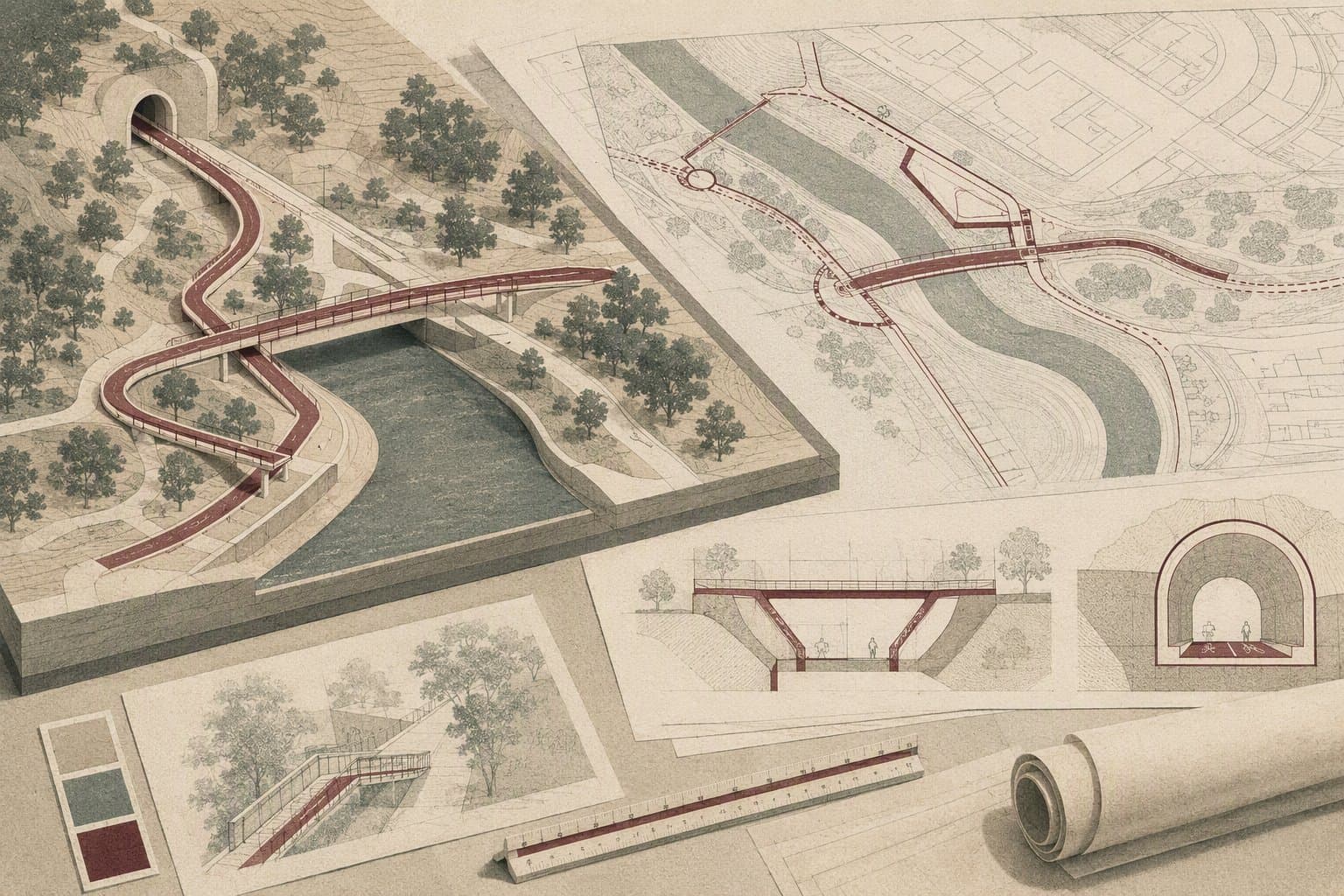 Infrastructure Planning - illustration, Jake Team LLC