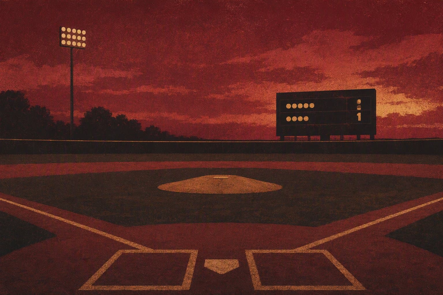Extra Innings Tension - illustration, Jake Team LLC