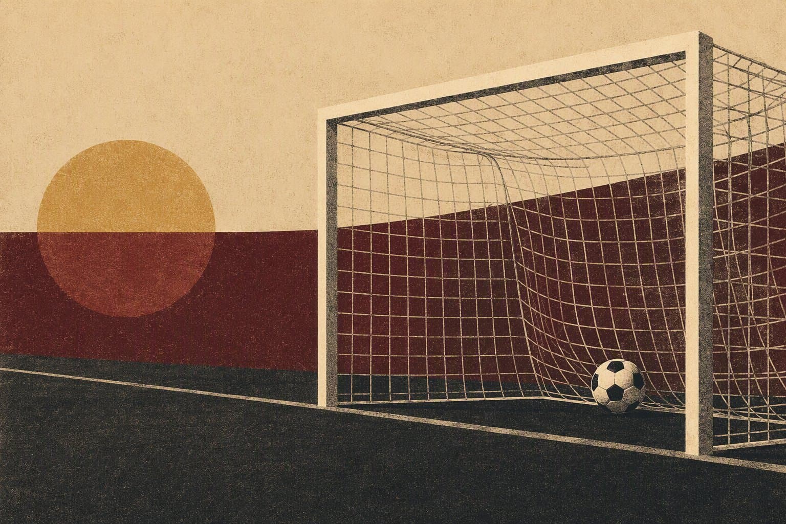 Late Goal Soccer - illustration, Jake Team LLC