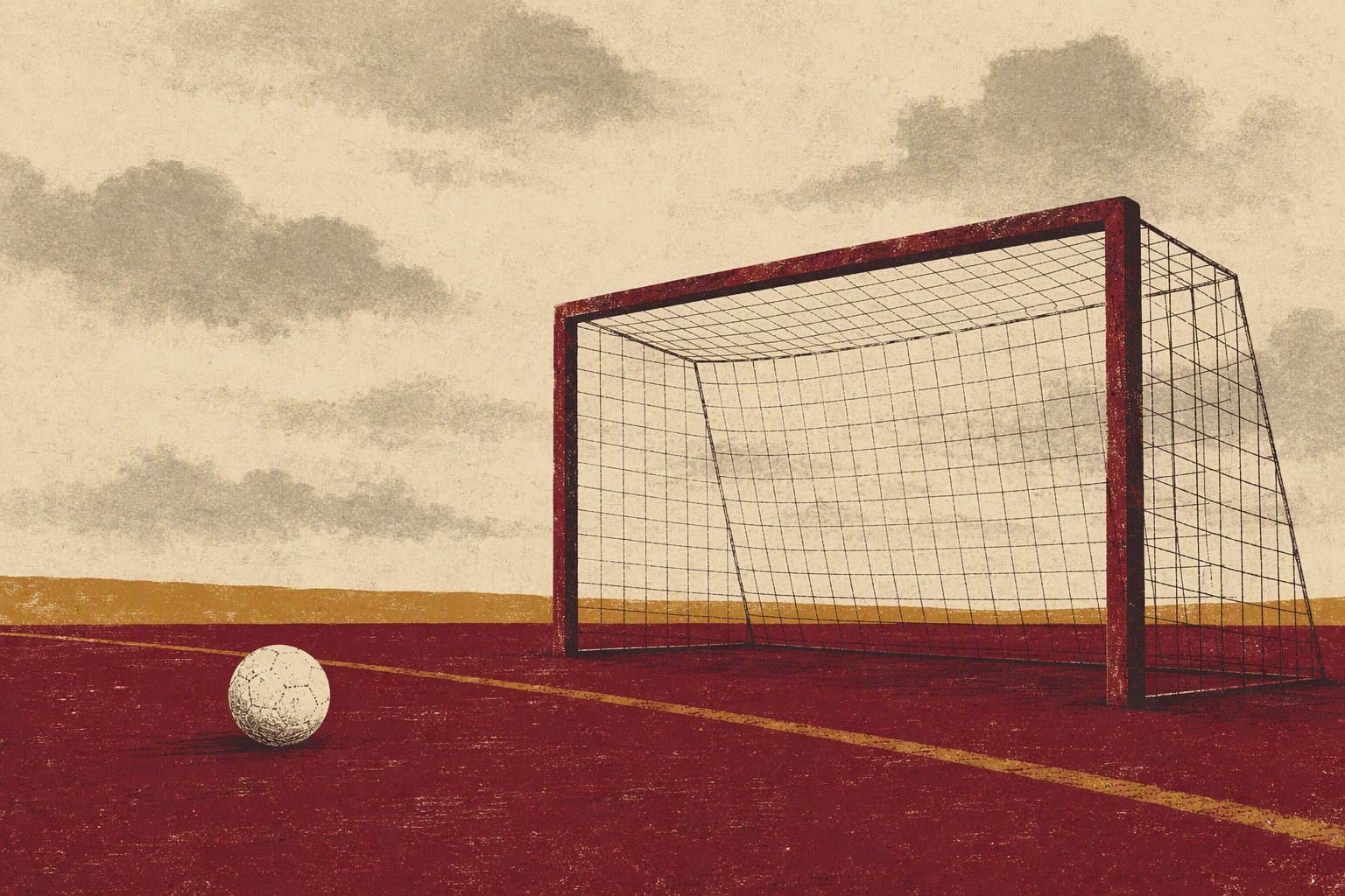 Soccer defeat - illustration, Jake Team LLC