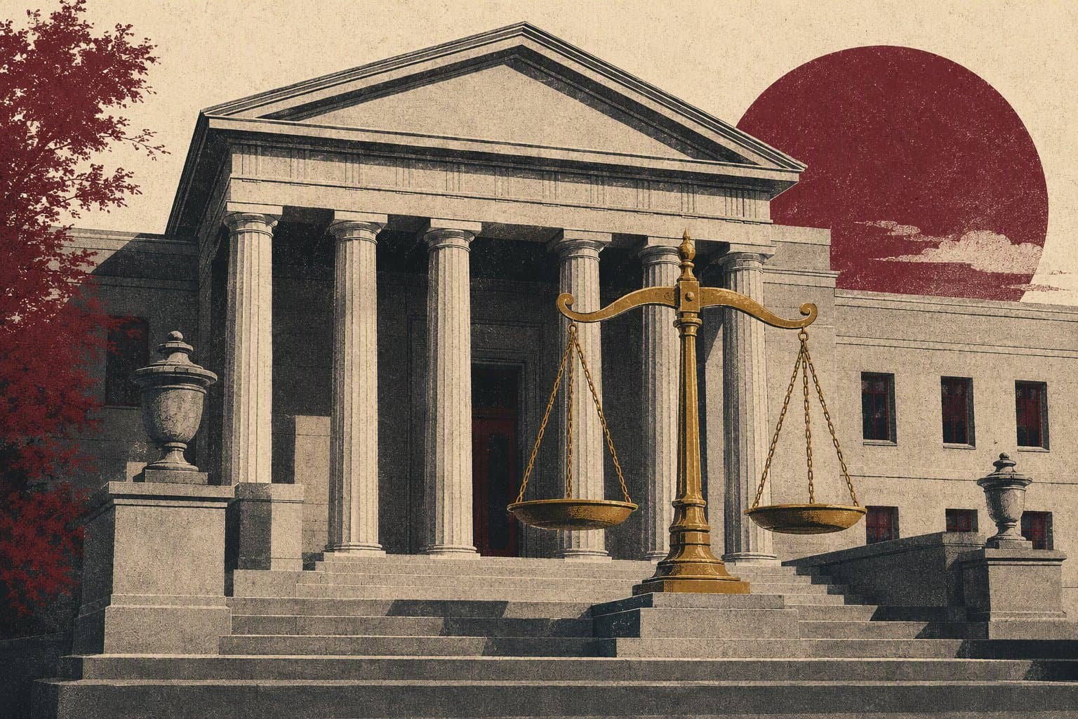 Justice & Property - illustration, Jake Team LLC