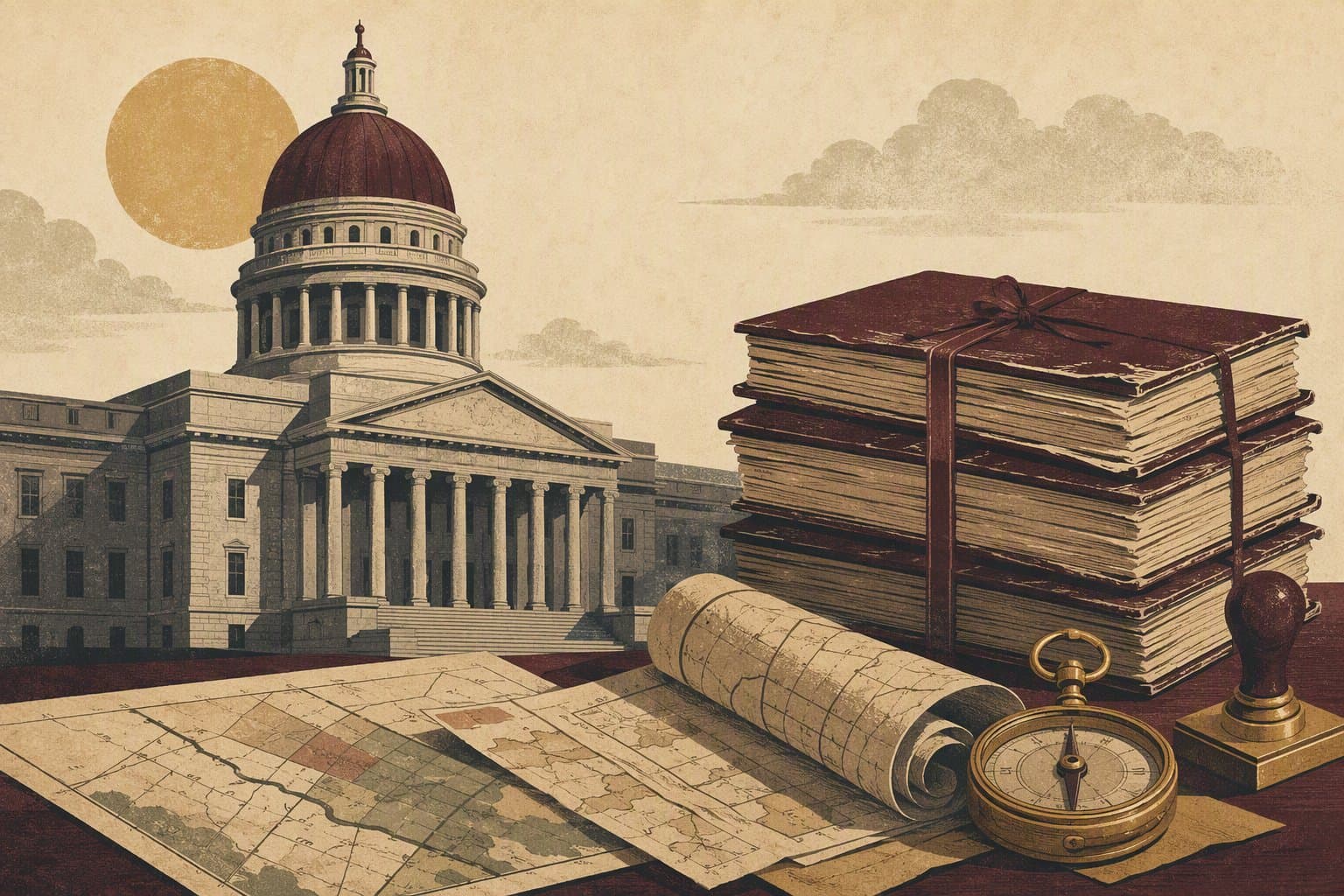 Civic Preservation - illustration, Jake Team LLC