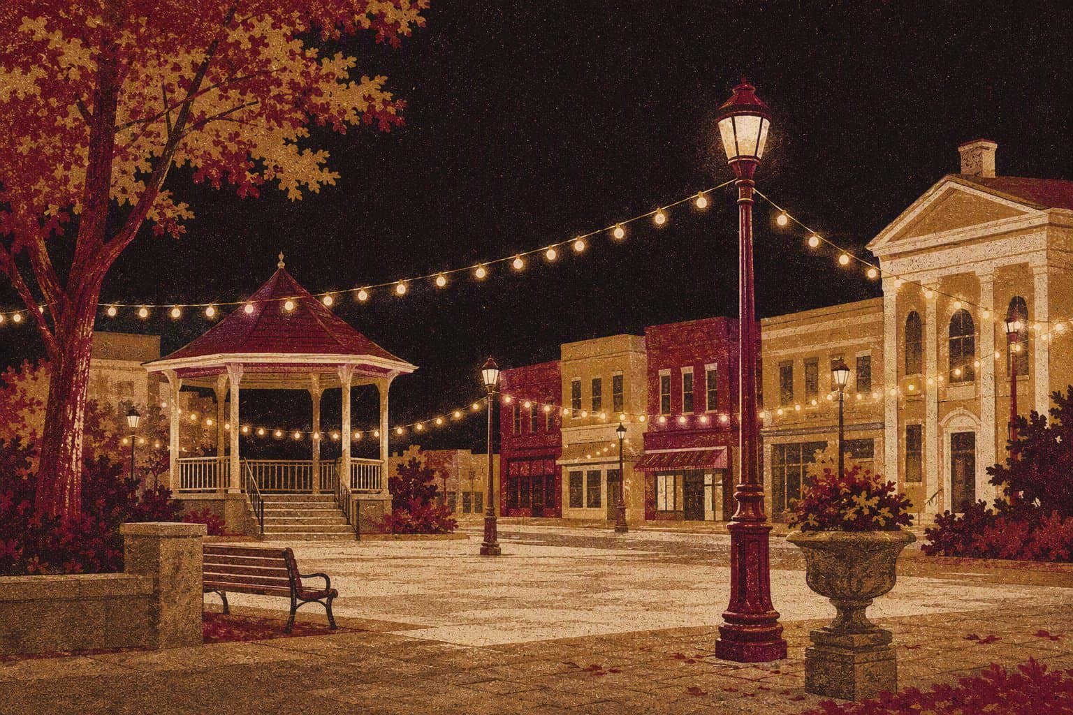 community gathering - illustration, Jake Team LLC