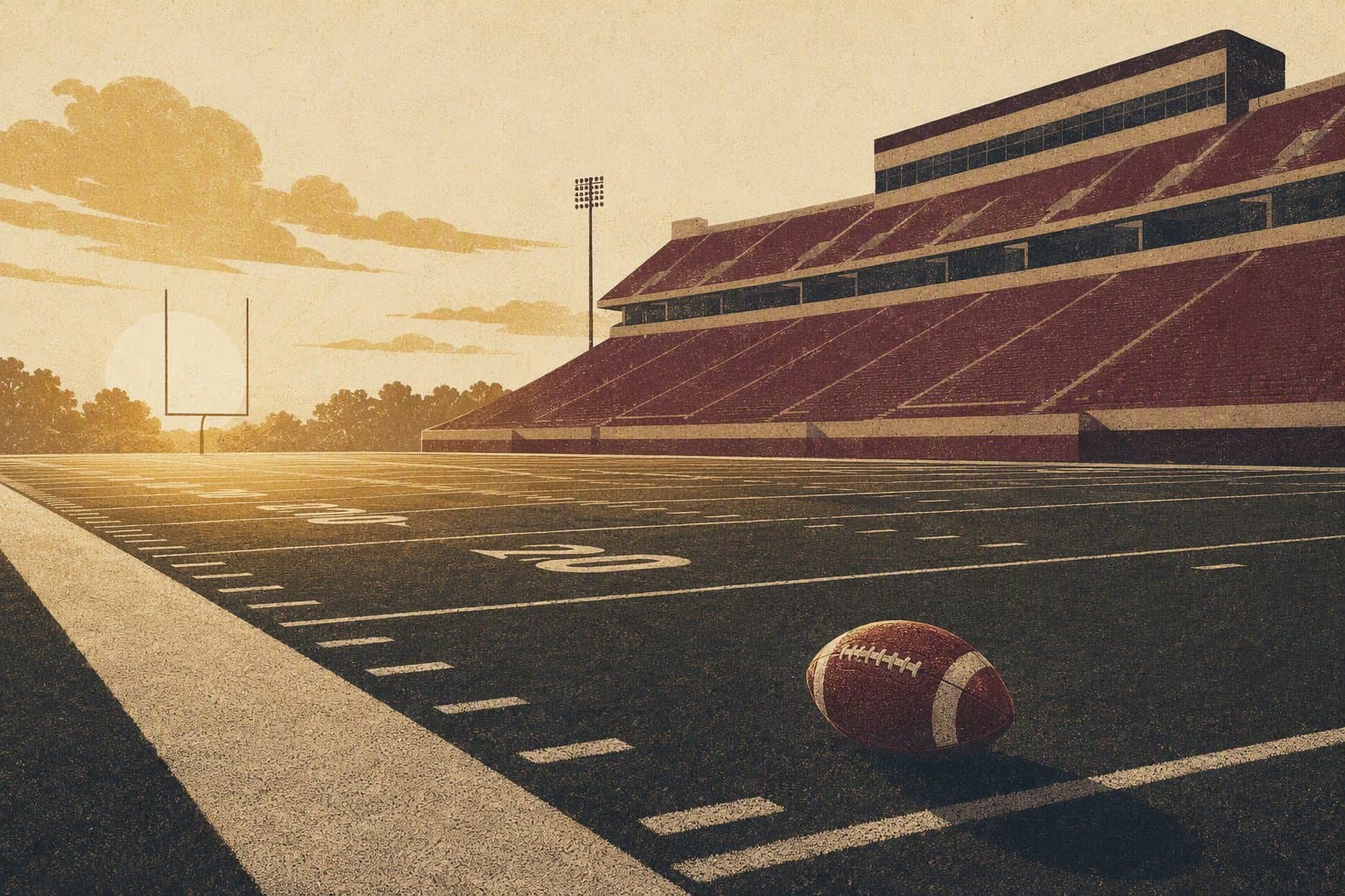 College Football - illustration, Jake Team LLC