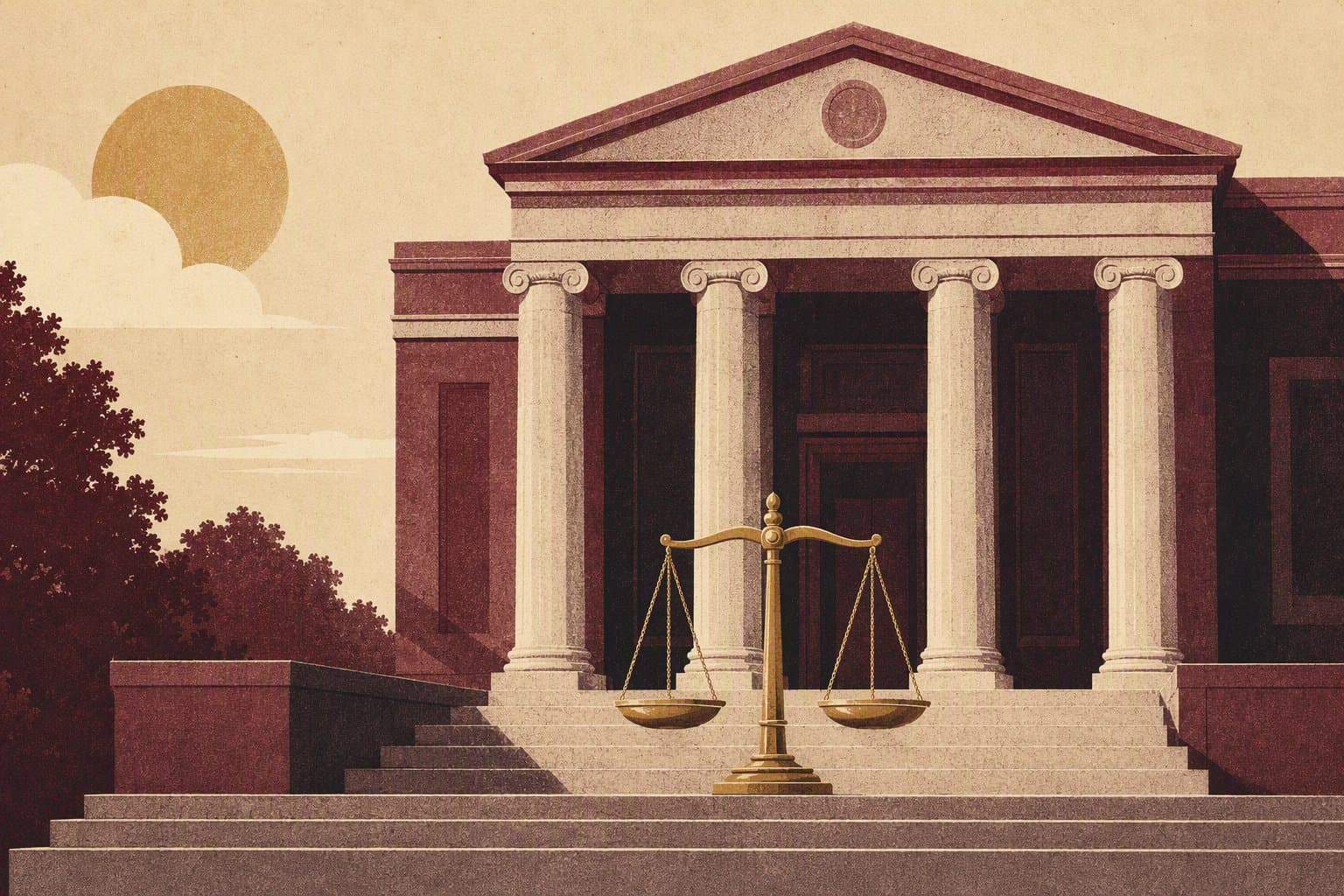 courts-justice - illustration, Jake Team LLC