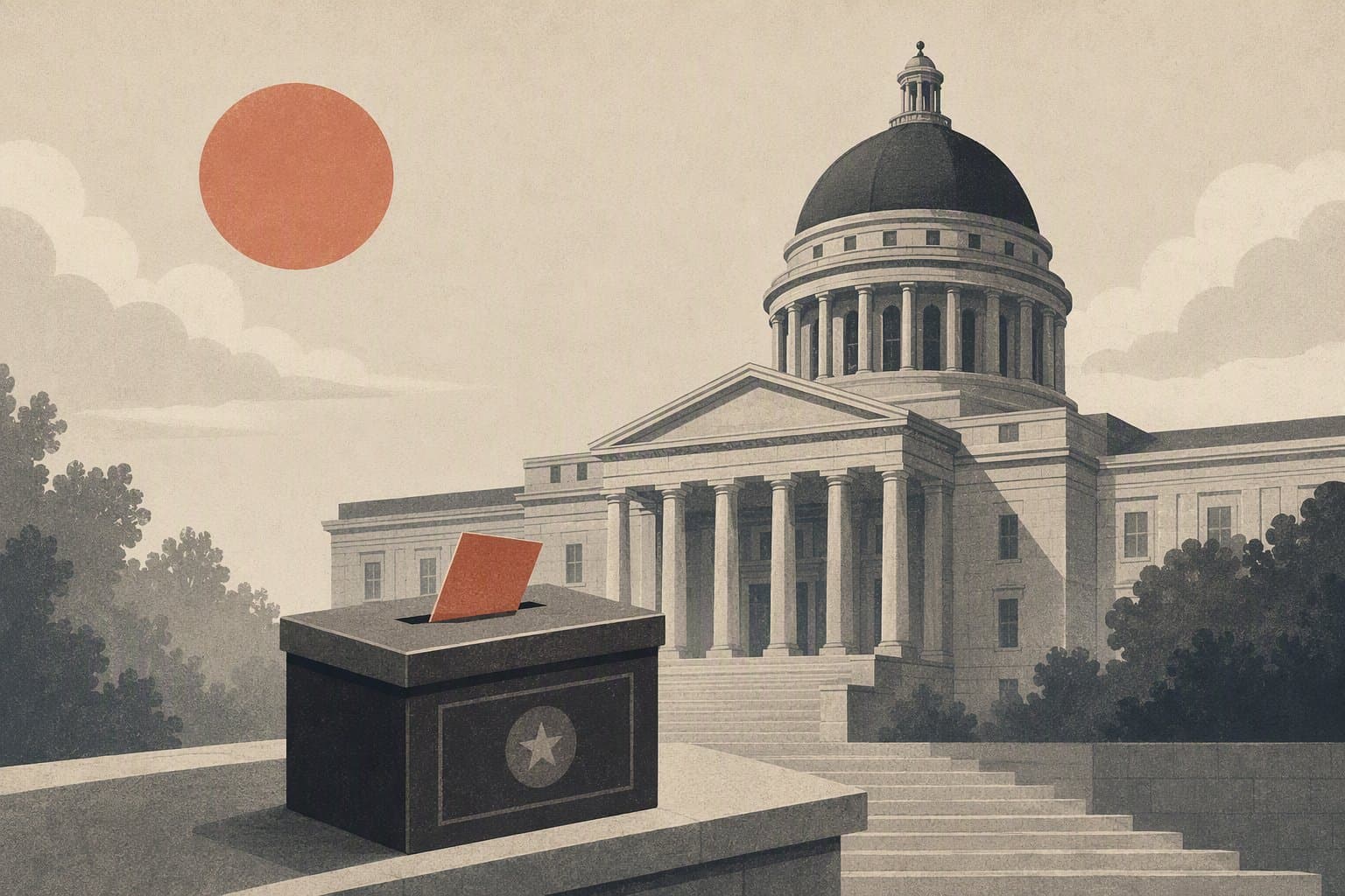 civic engagement survey - illustration, Jake Team LLC