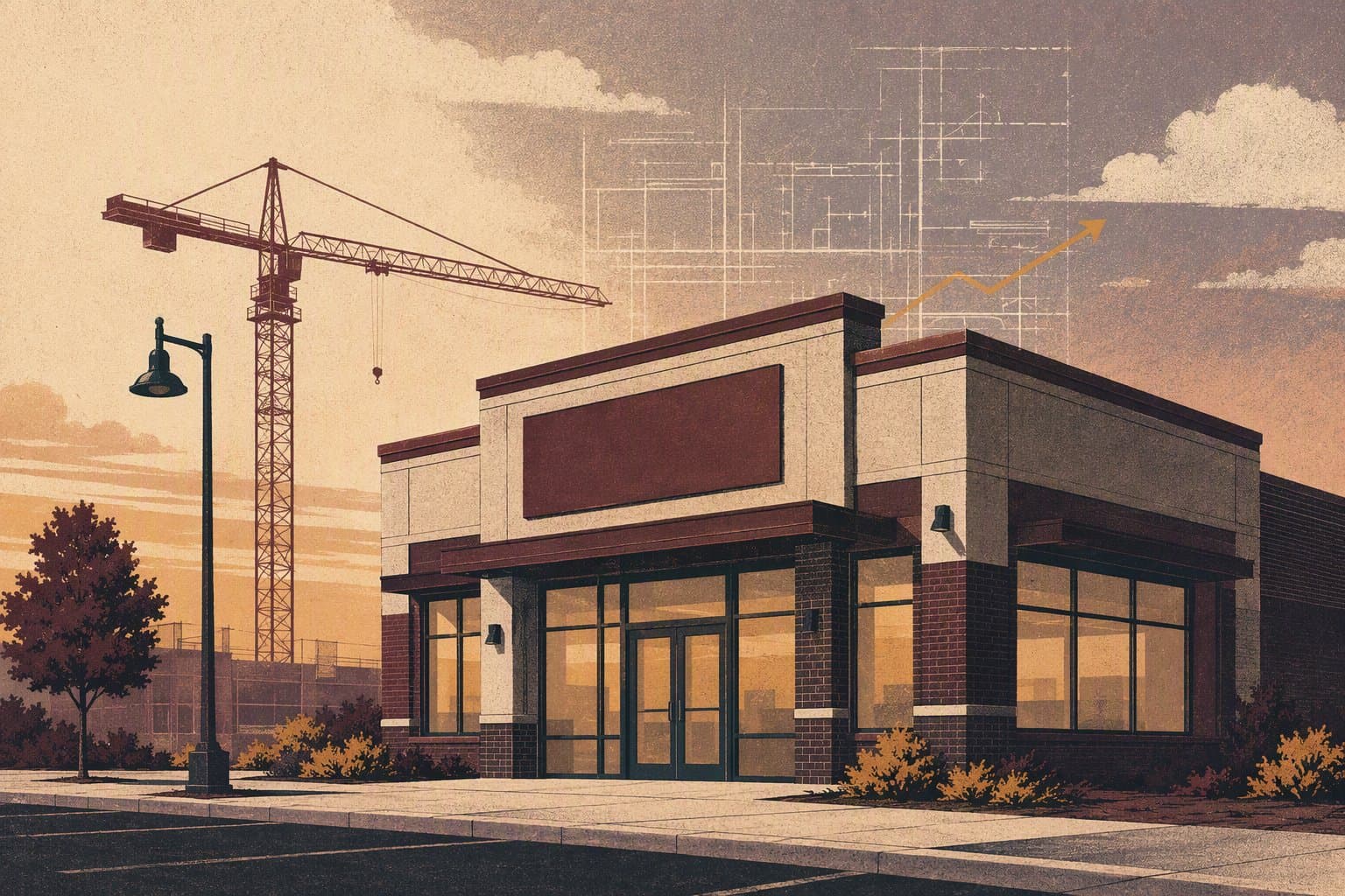 retail development - illustration, Jake Team LLC