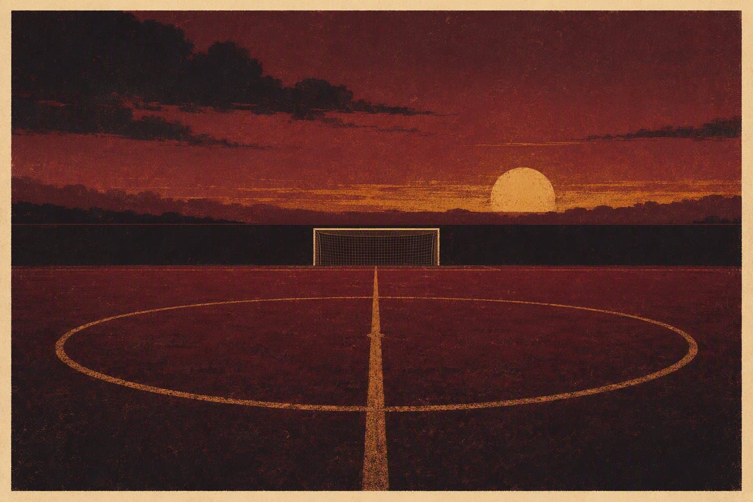 Late-Game Soccer - illustration, Jake Team LLC