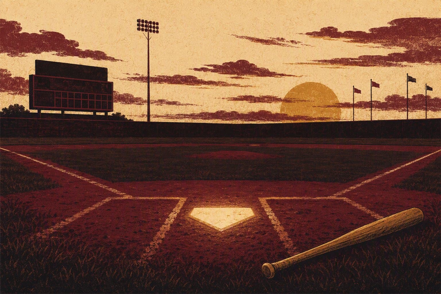baseball victory - illustration, Jake Team LLC