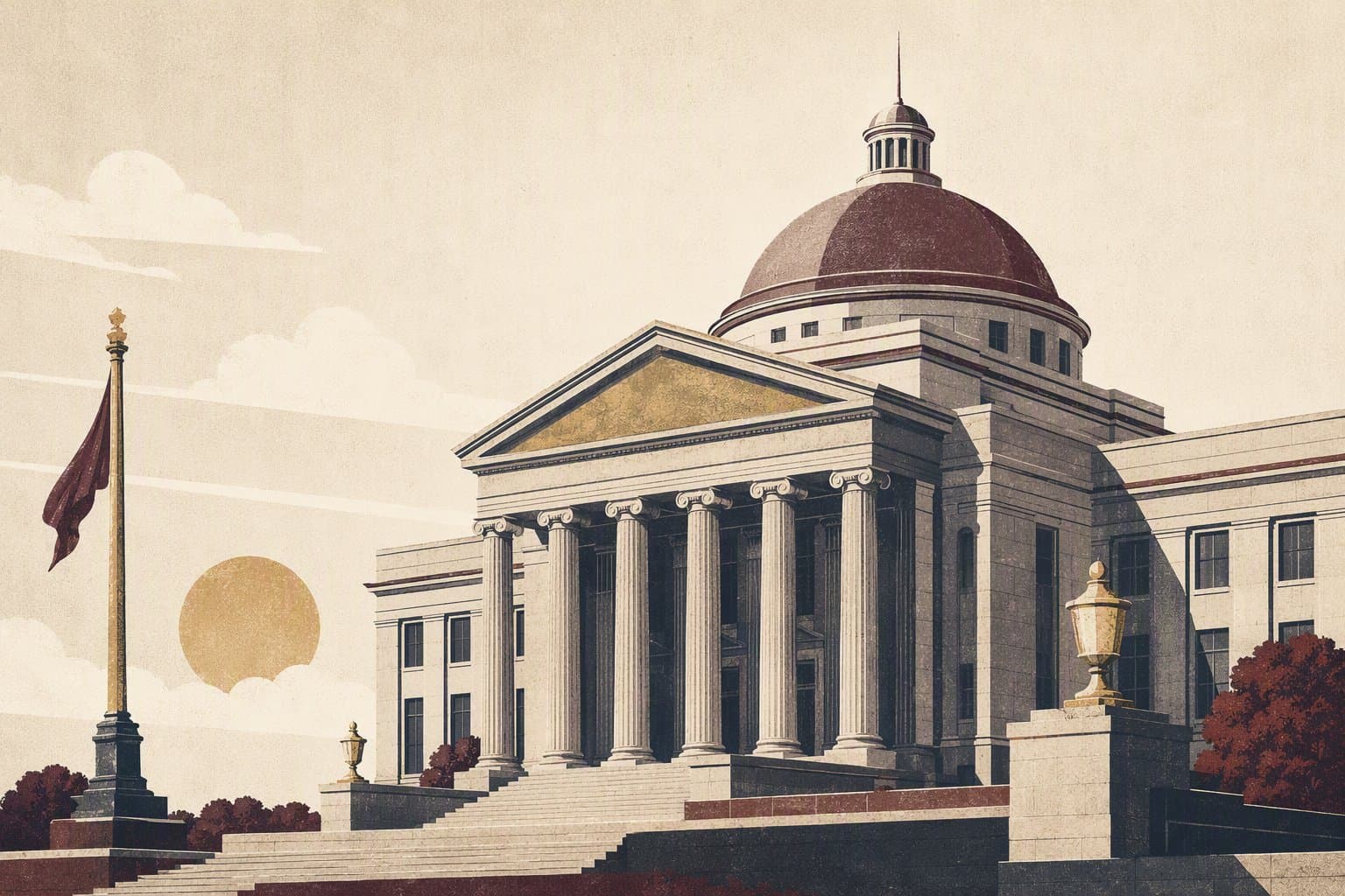 Civic Justice - illustration, Jake Team LLC