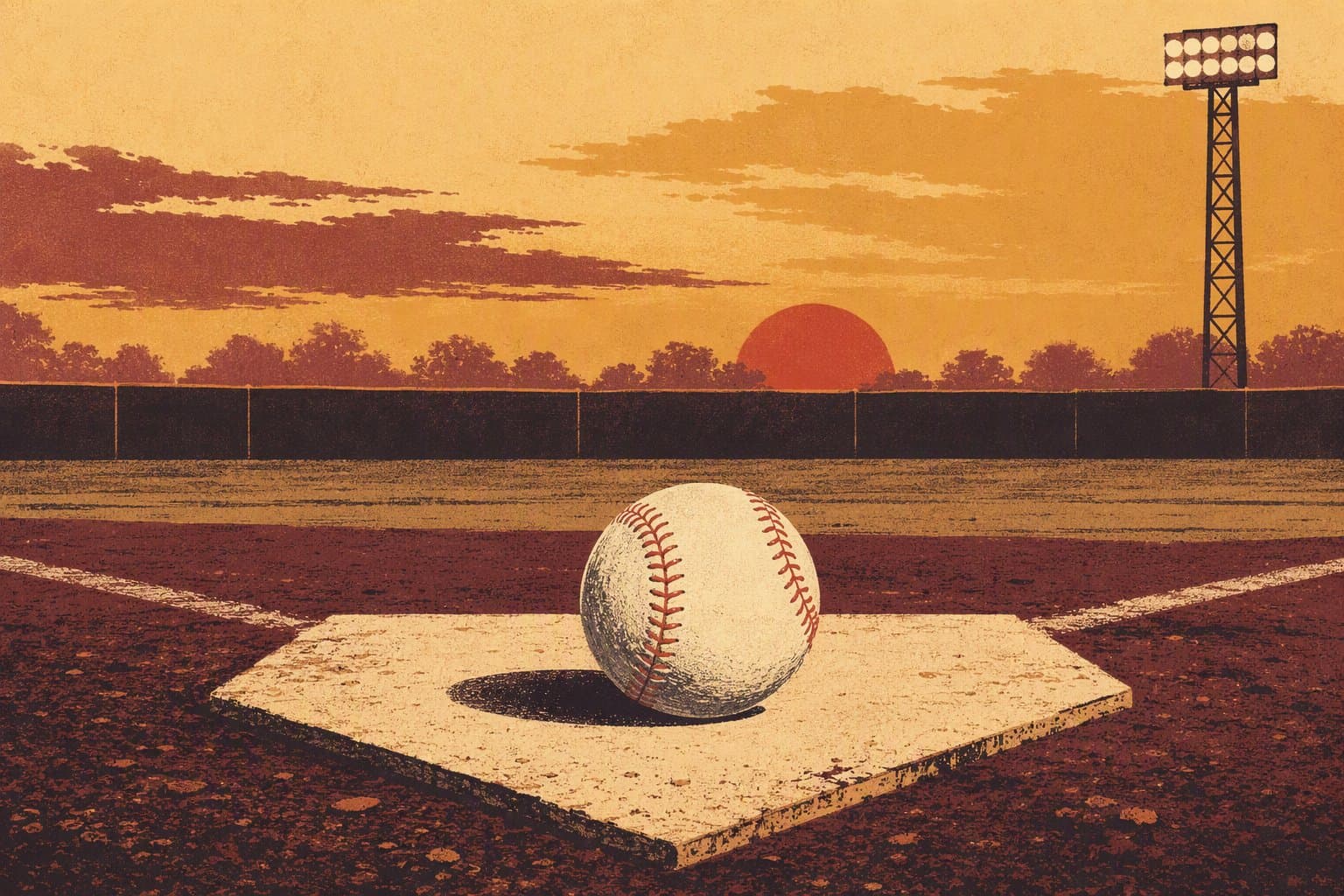 Baseball Victory - illustration, Jake Team LLC