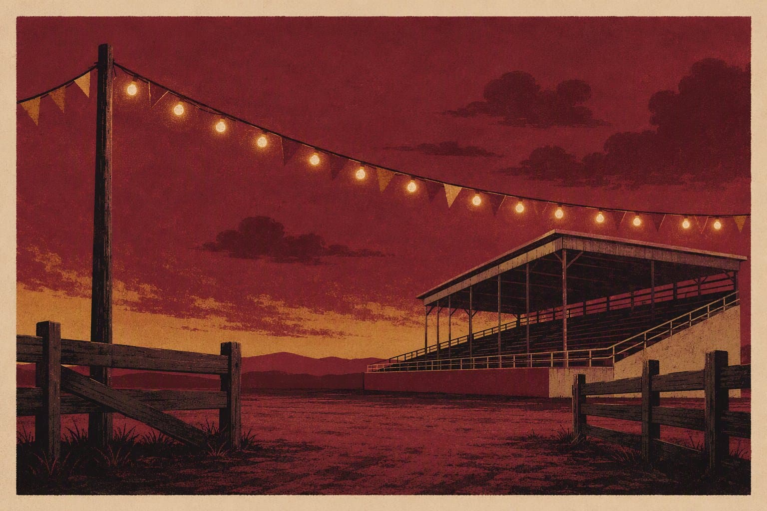 fairground celebration - illustration, Jake Team LLC