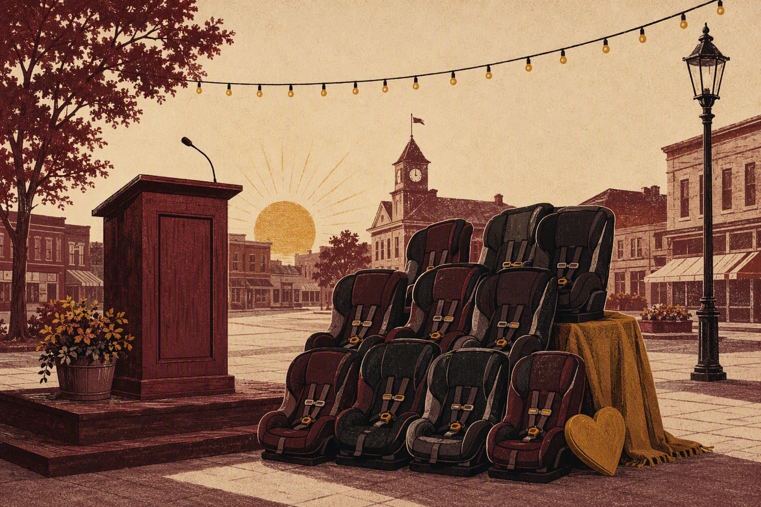 community safety event - illustration, Jake Team LLC