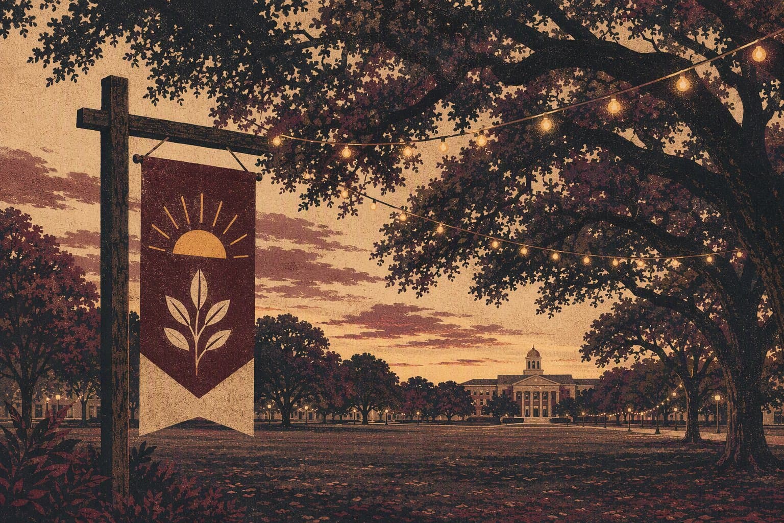 Campus Festival - illustration, Jake Team LLC
