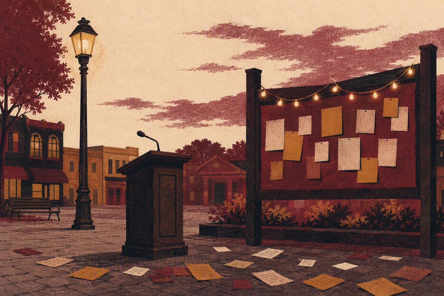 Community Voices - illustration, Jake Team LLC
