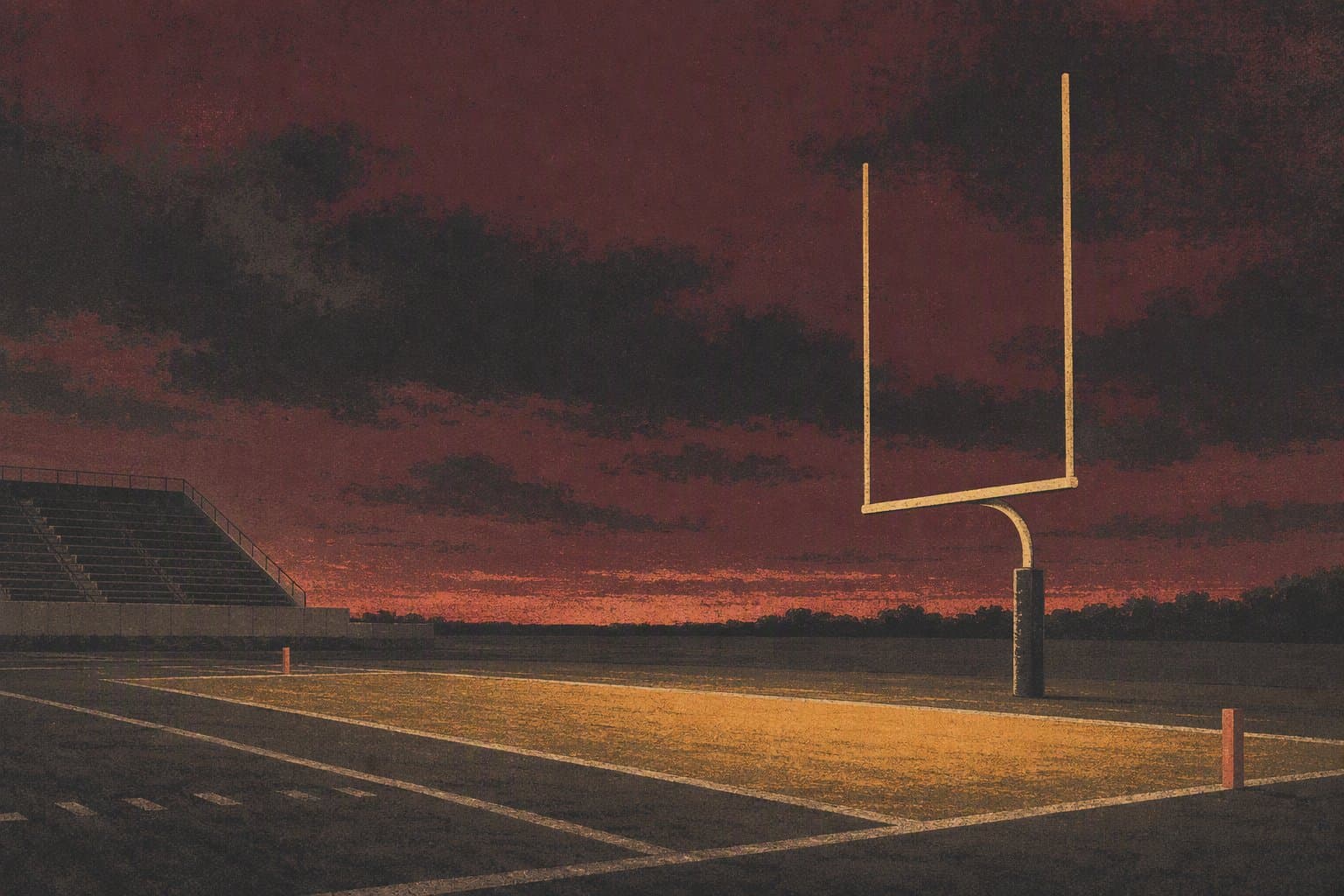 College Football Loss - illustration, Jake Team LLC