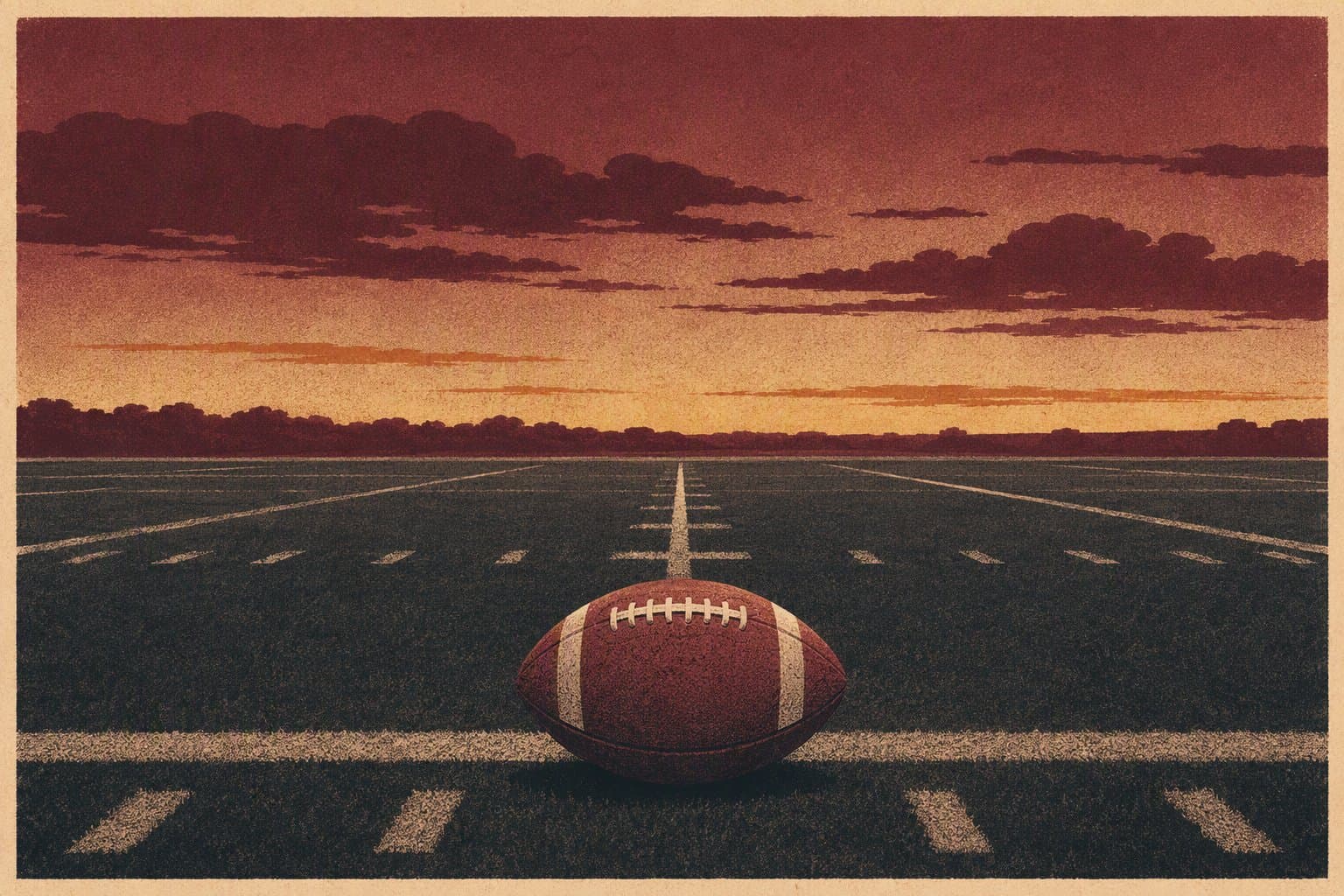 College Football - illustration, Jake Team LLC
