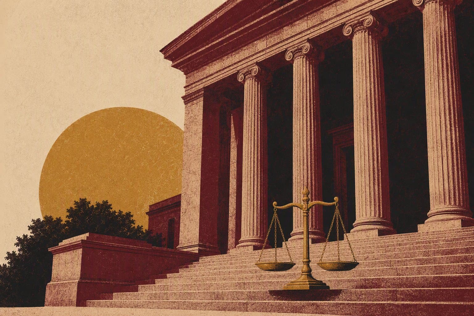 Justice System - illustration, Jake Team LLC