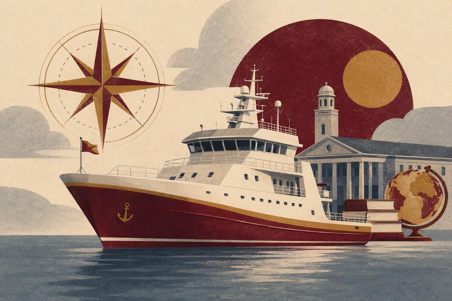 Maritime Education - illustration, Jake Team LLC