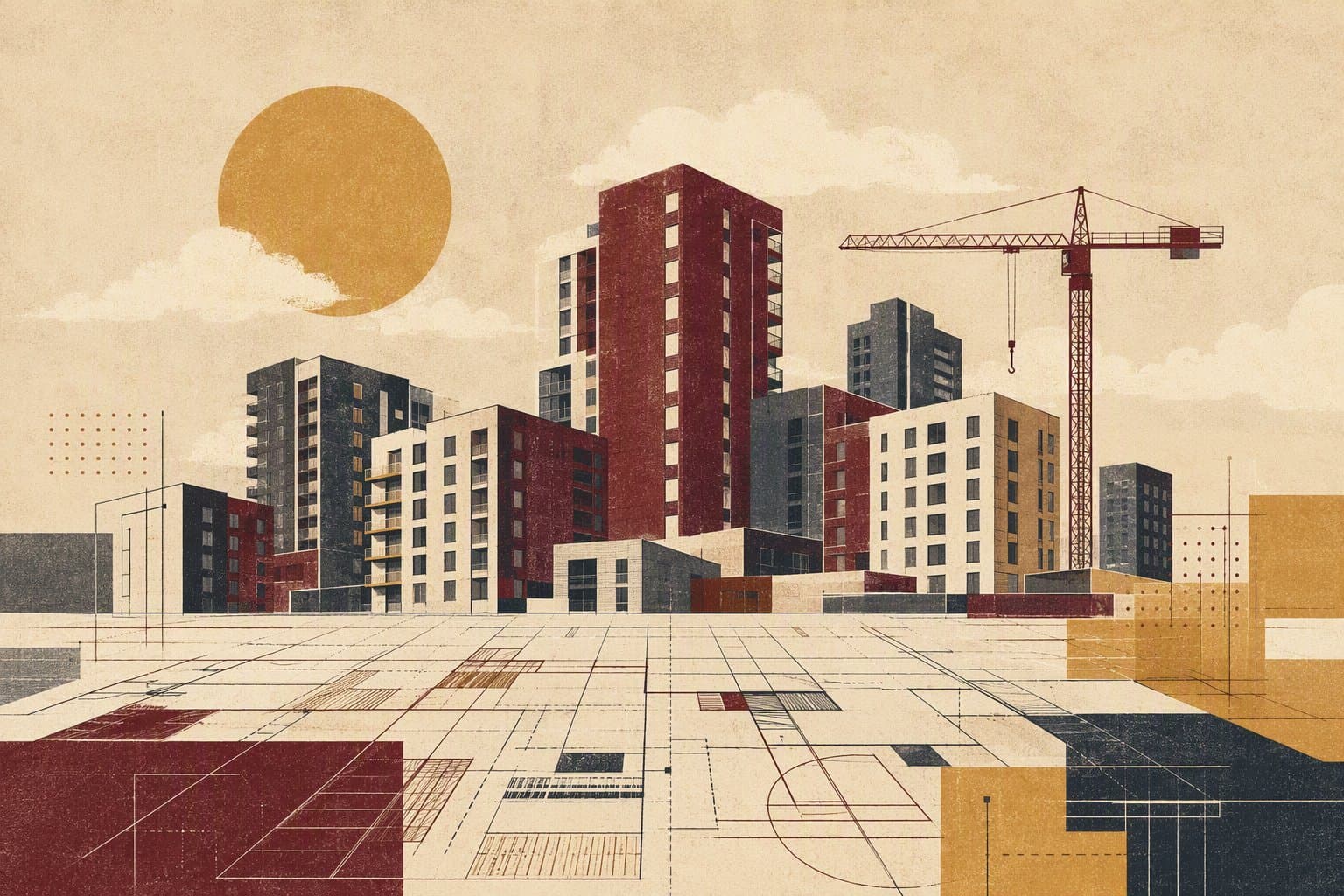 Urban Development - illustration, Jake Team LLC