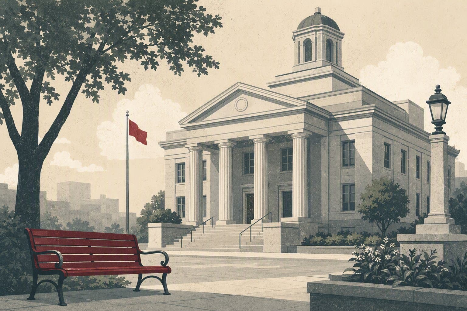 Civic Infrastructure - illustration, Jake Team LLC