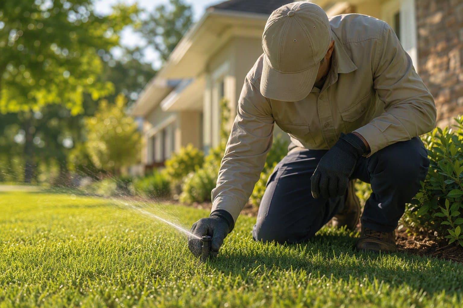 Irrigation Service - illustration, Jake Team LLC