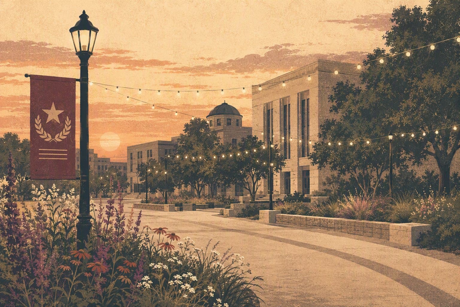 Memorial Park Ride - illustration, Jake Team LLC