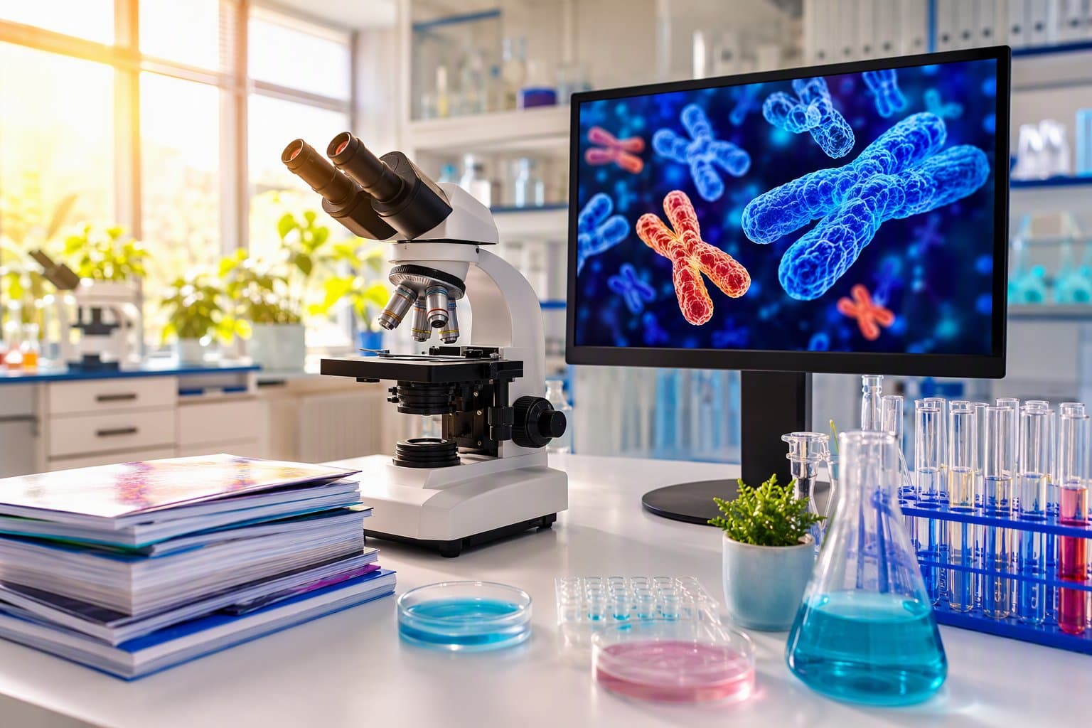 Chromosome Research - illustration, Jake Team LLC