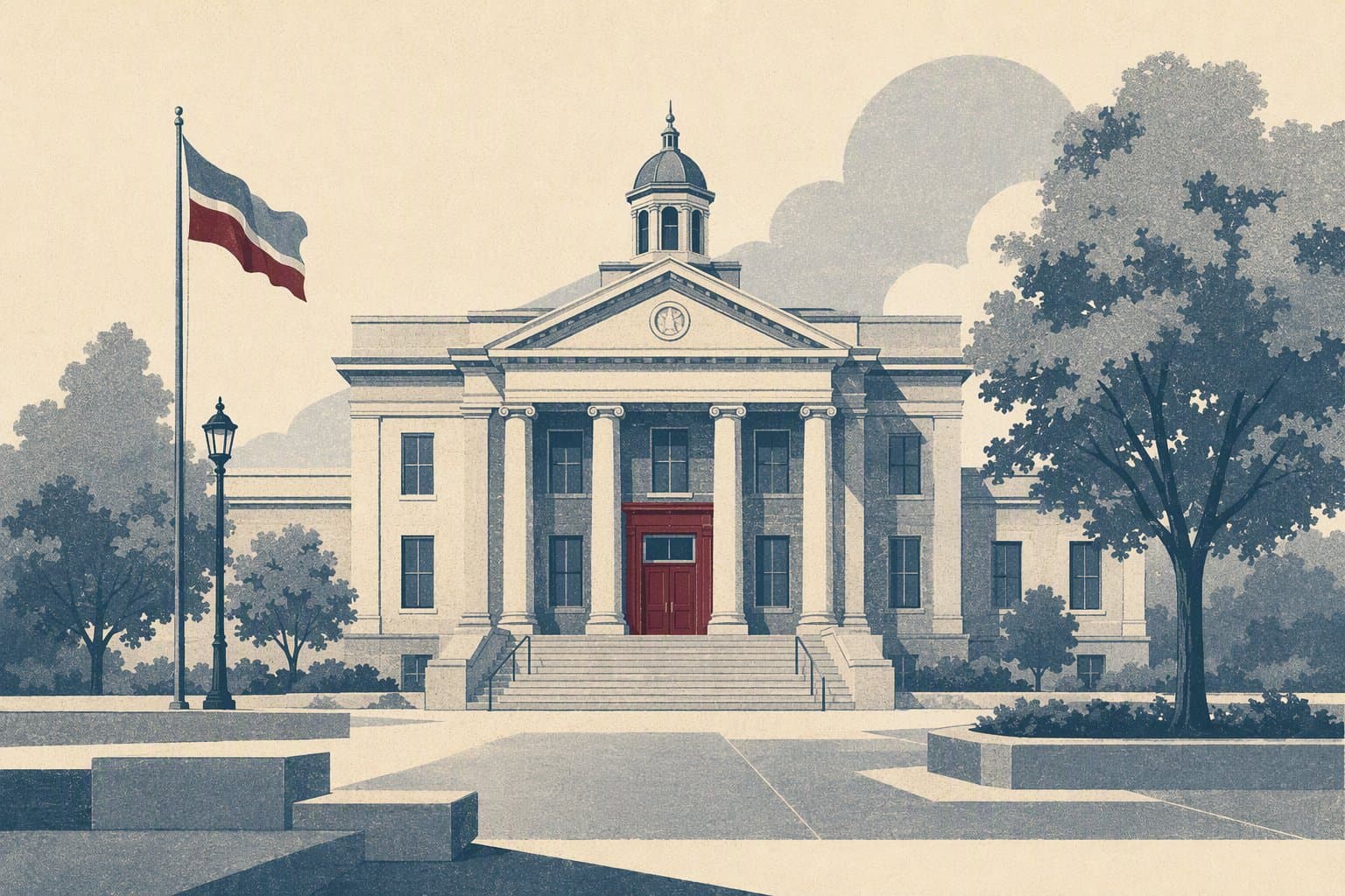 City Hall ALPR Funding - illustration, Jake Team LLC