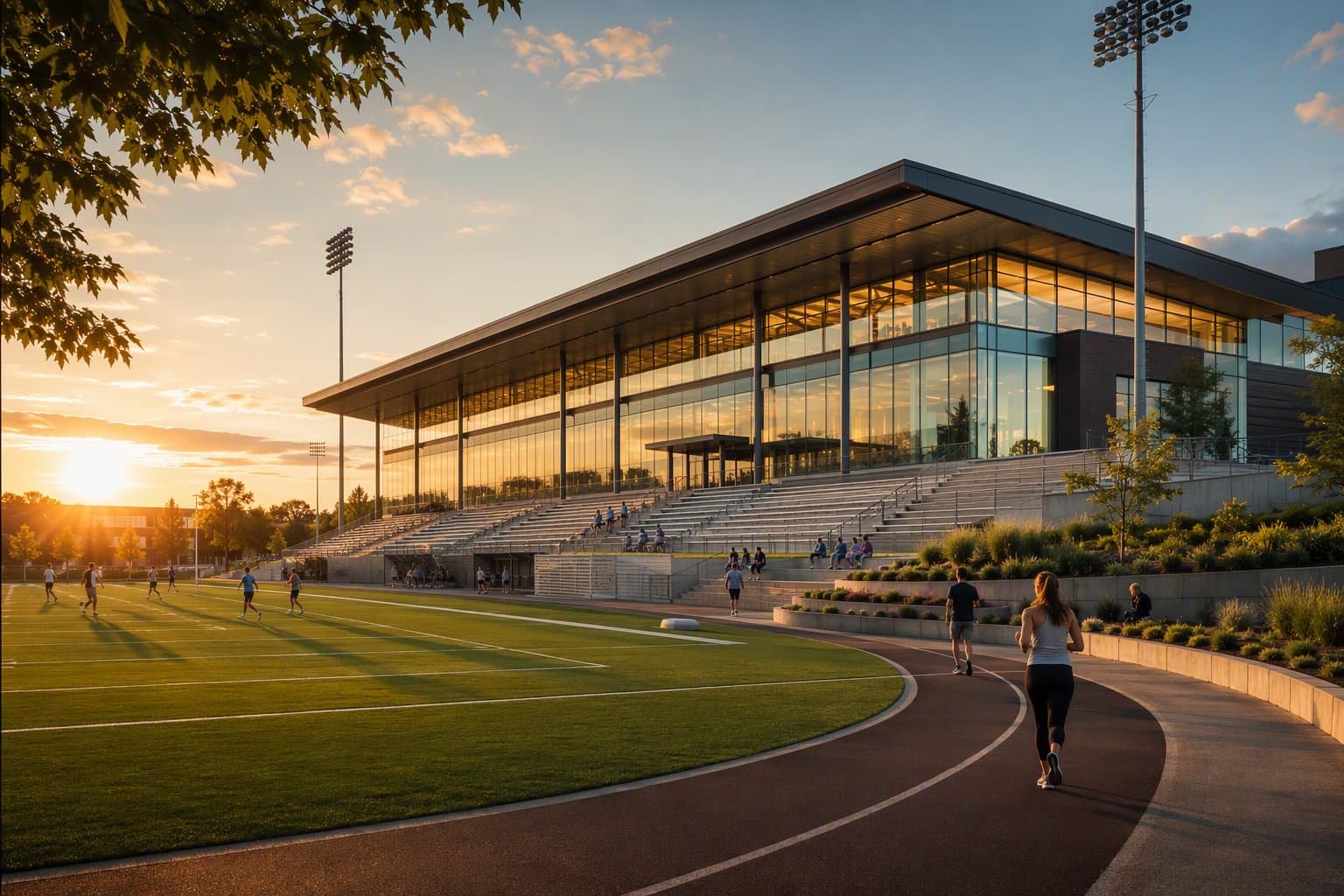 Campus Sports Complex - illustration, Jake Team LLC