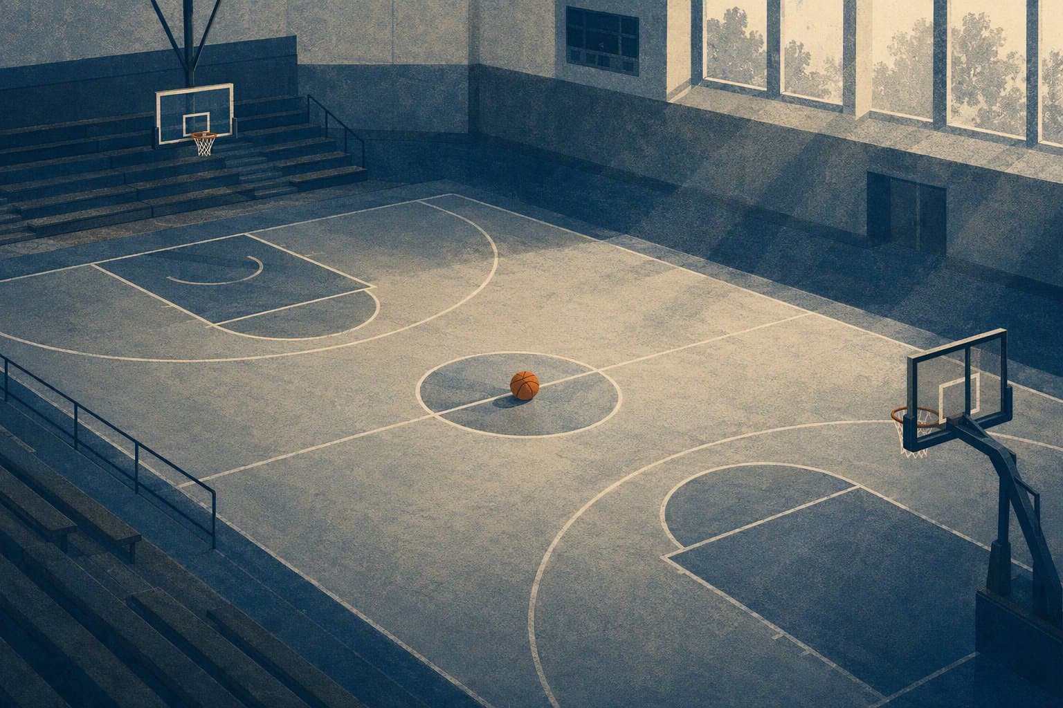 Basketball Deficit - illustration, Jake Team LLC