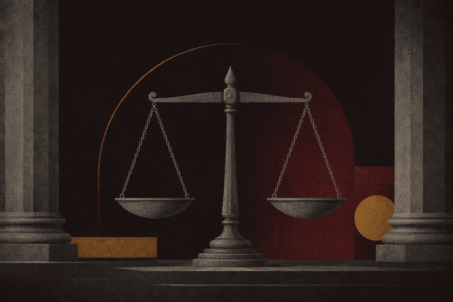legal balance - illustration, Jake Team LLC