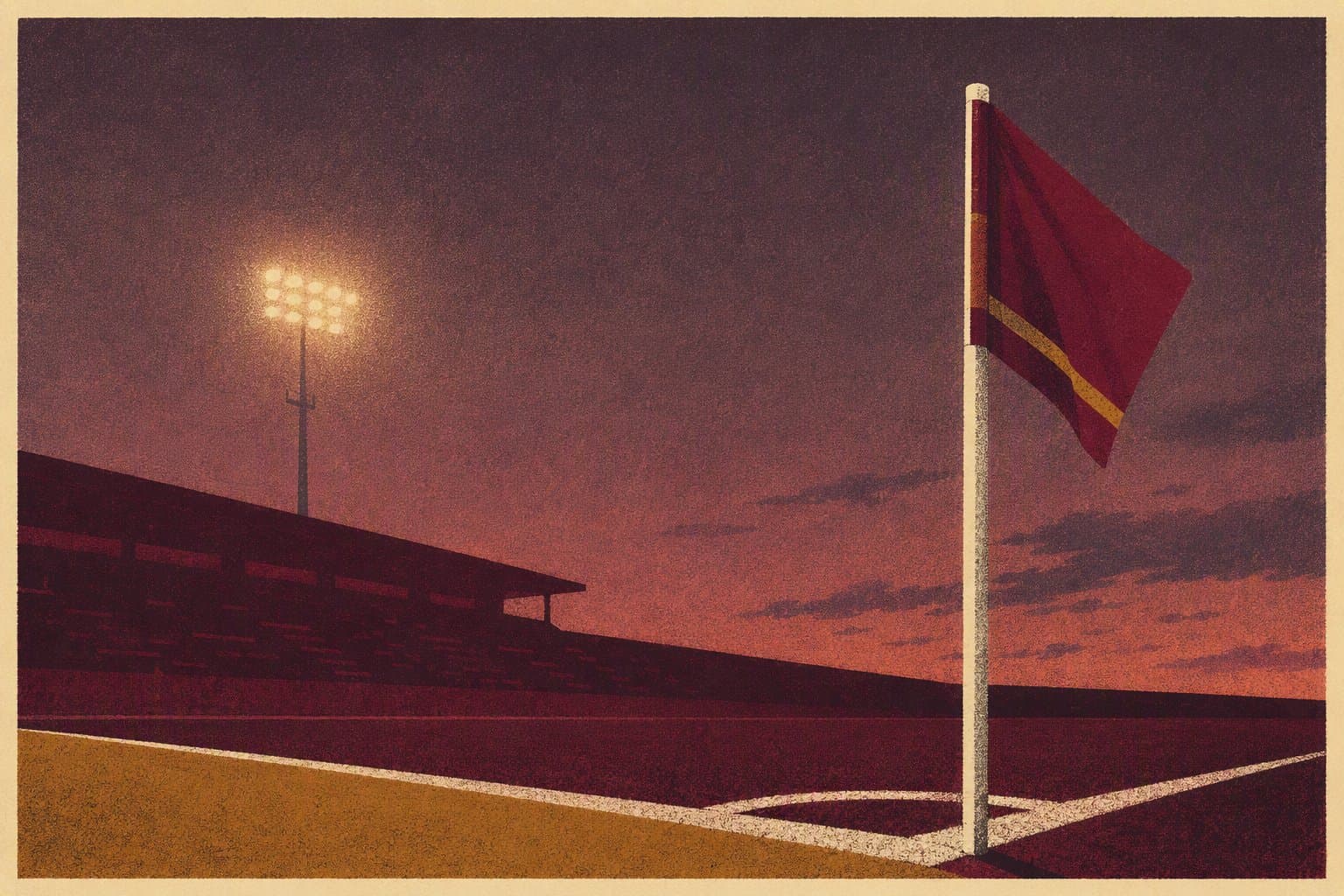 soccer rivalry - illustration, Jake Team LLC