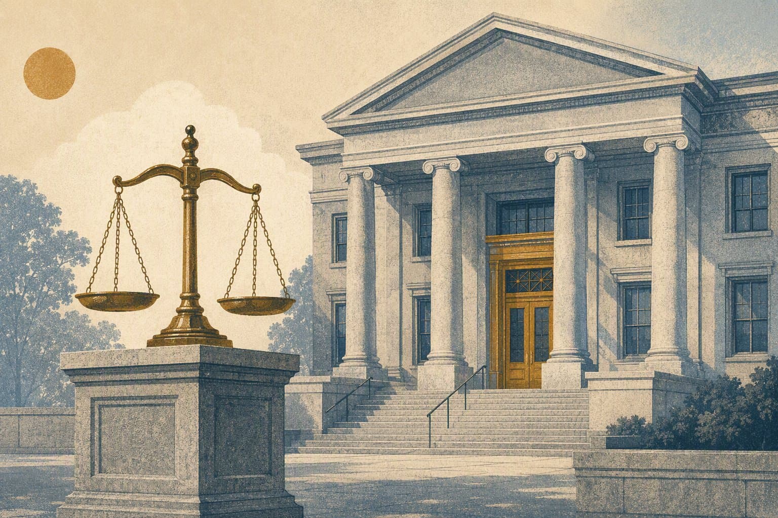 Court Amnesty Program - illustration, Jake Team LLC