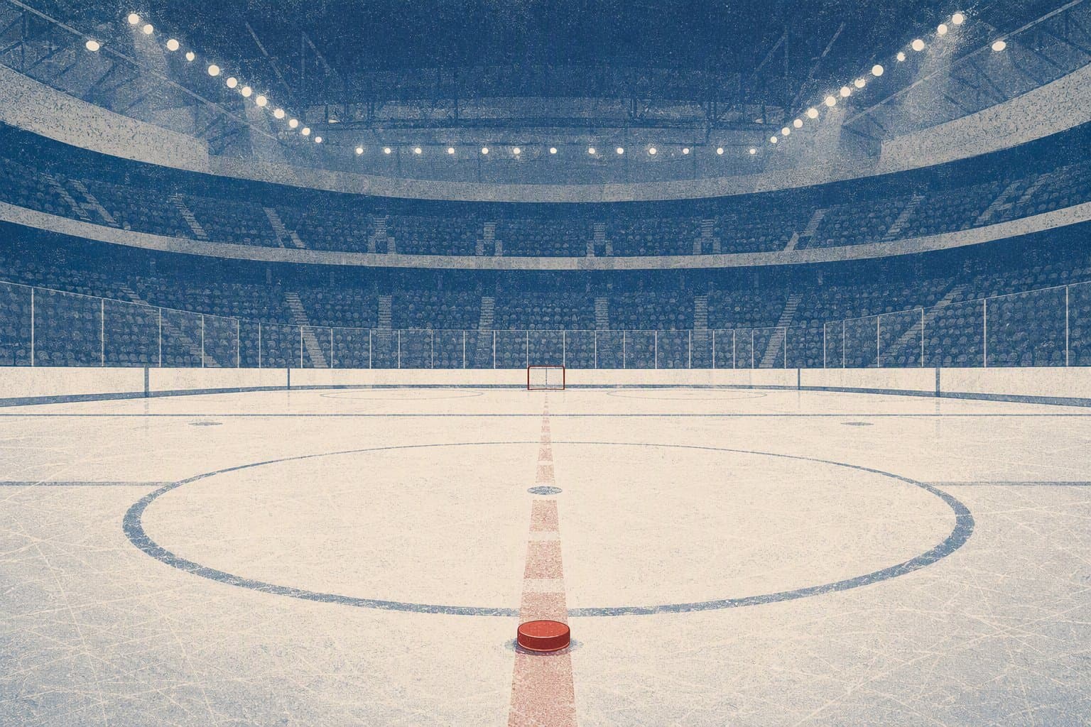 Empty Ice Rink - illustration, Jake Team LLC