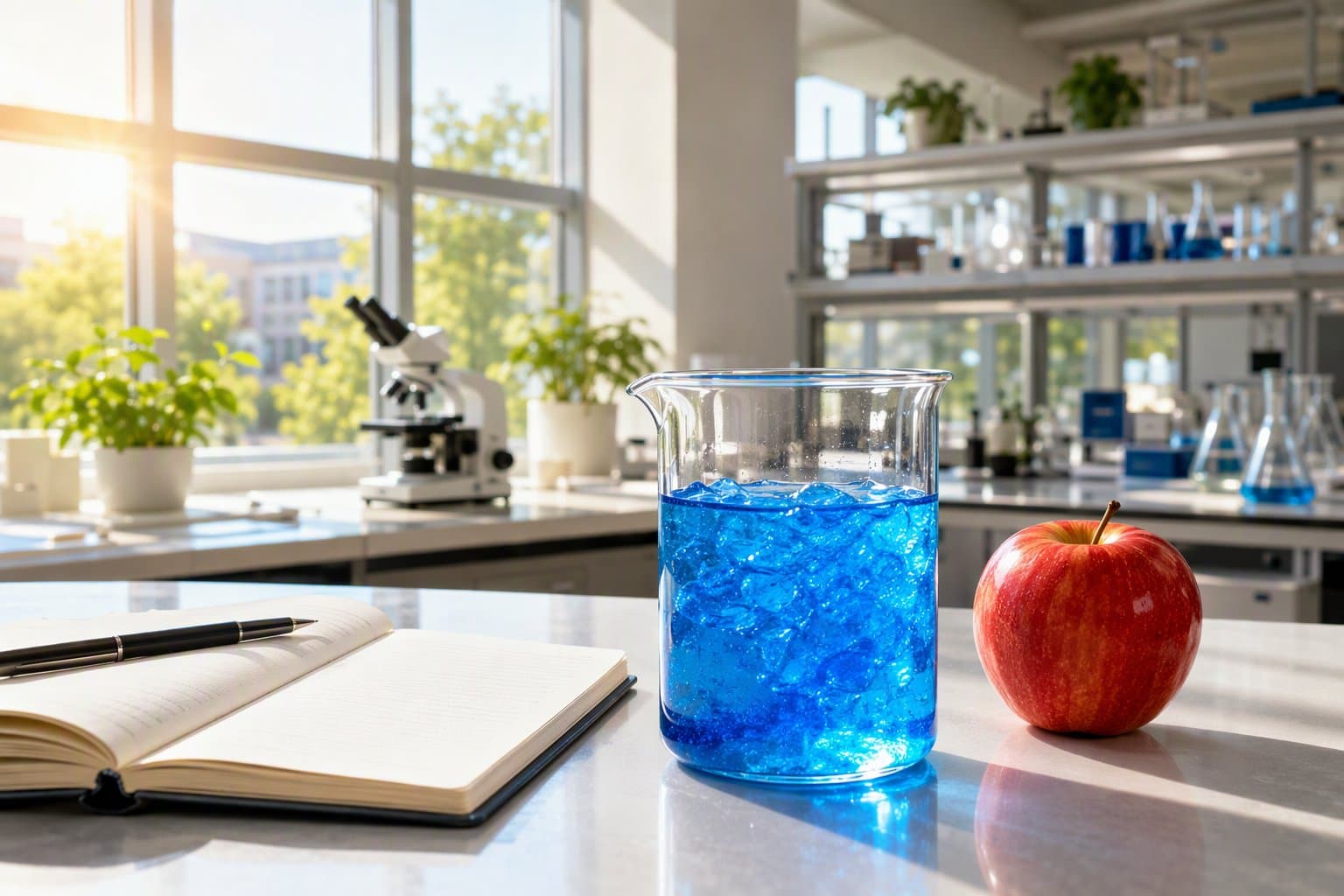 university research lab - illustration, Jake Team LLC