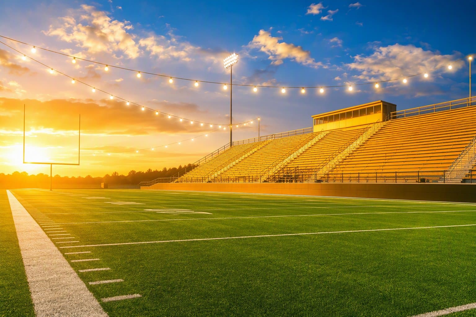 Friday Night Lights - illustration, Jake Team LLC